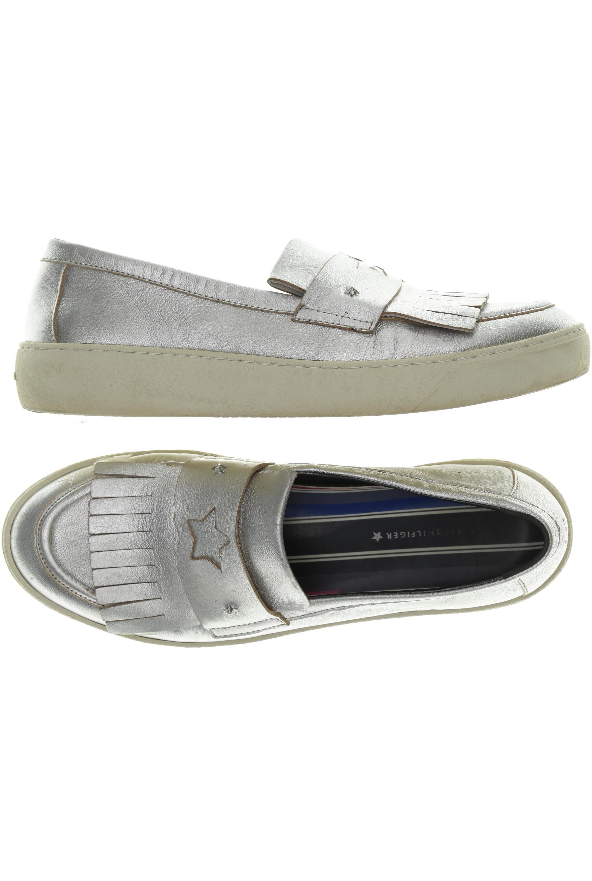 

Tommy Hilfiger Damen Halbschuh, silber, Gr. 41