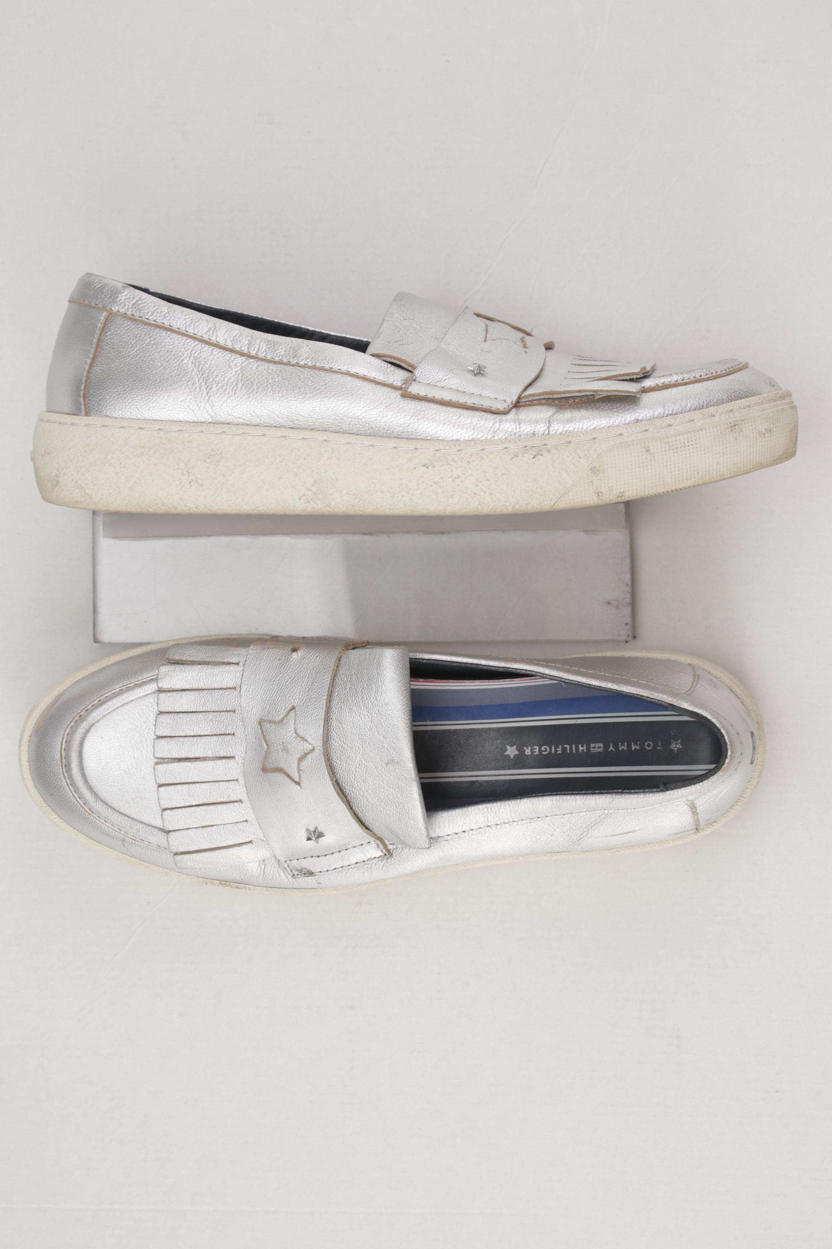 

Tommy Hilfiger Damen Halbschuh, silber, Gr. 41
