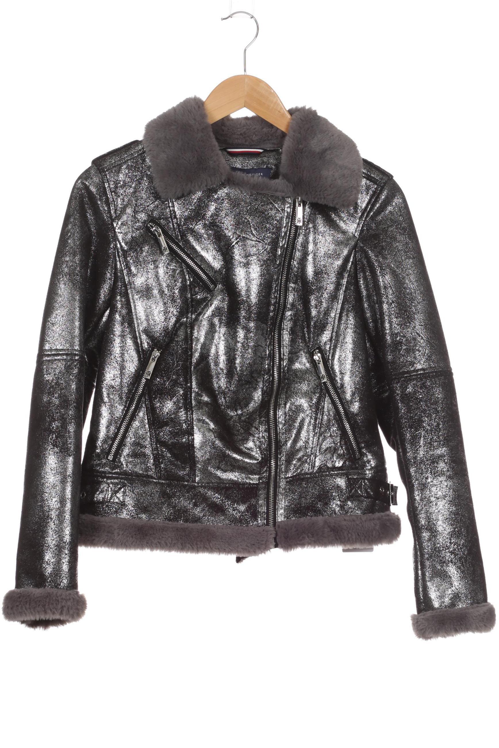 

Tommy Hilfiger Damen Jacke, silber, Gr.