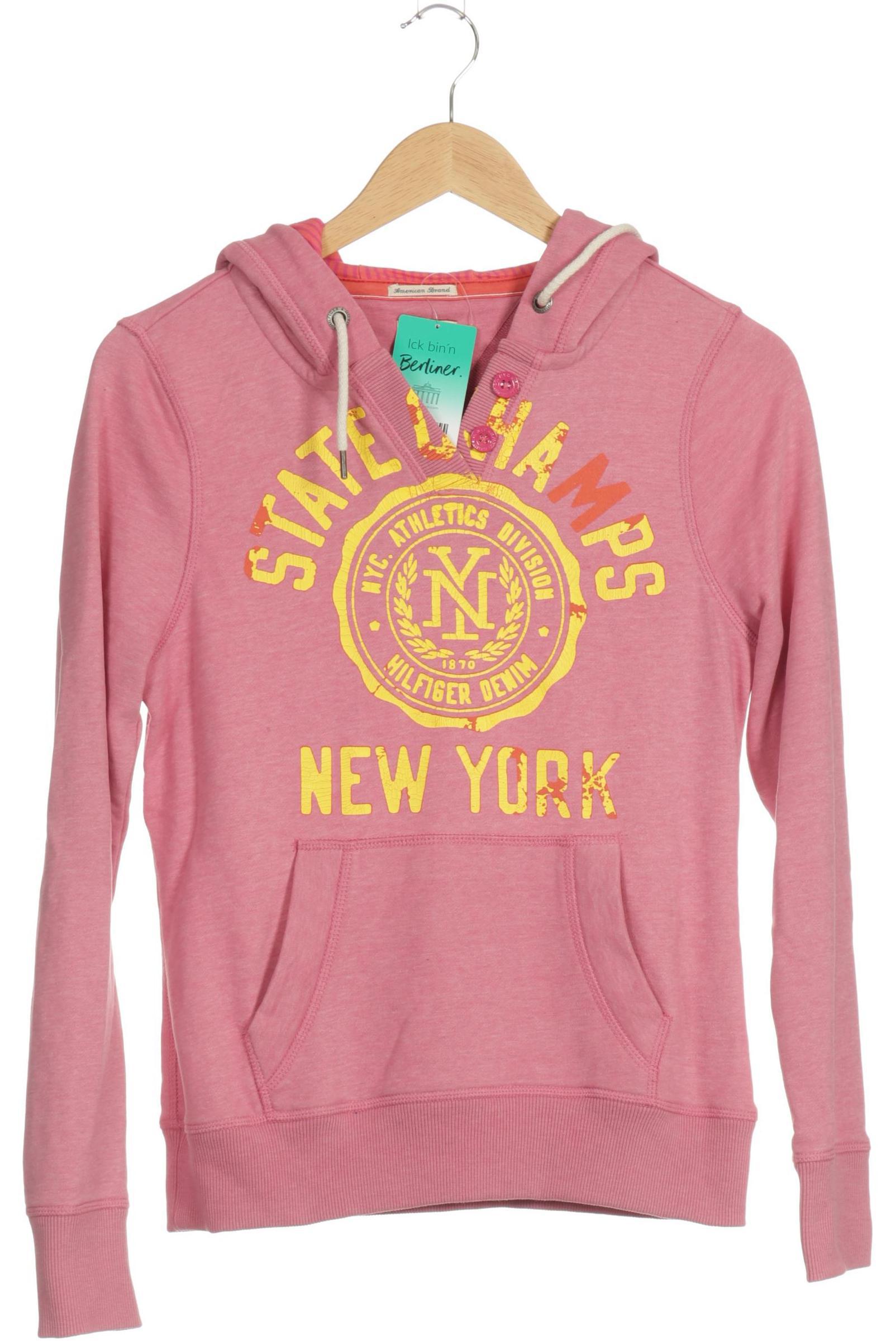 

Hilfiger Denim Damen Kapuzenpullover, pink, Gr.