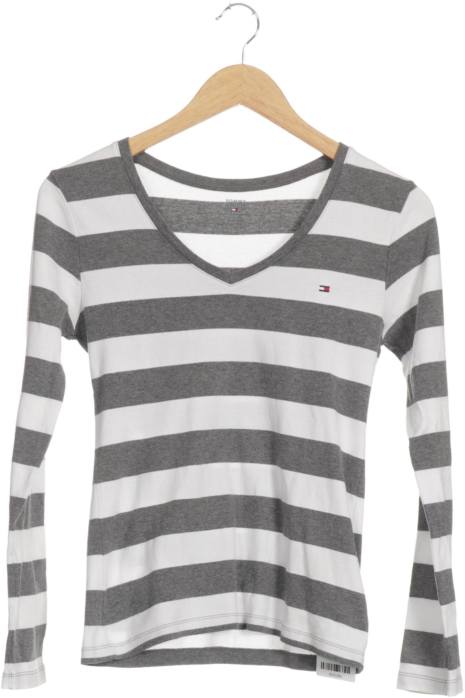

Tommy Hilfiger Damen Langarmshirt, grau, Gr.