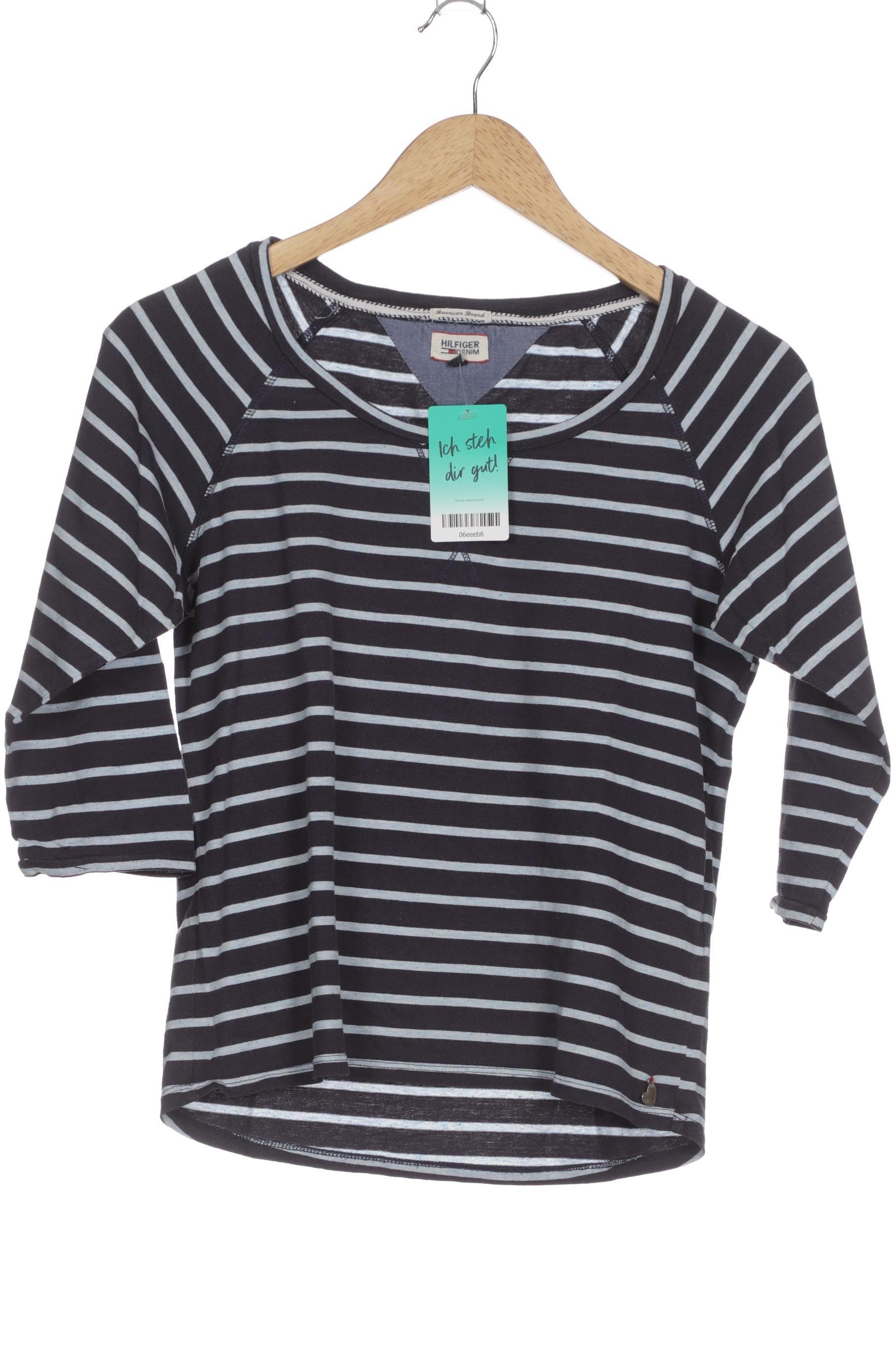 

Hilfiger Denim Damen Langarmshirt, blau, Gr.