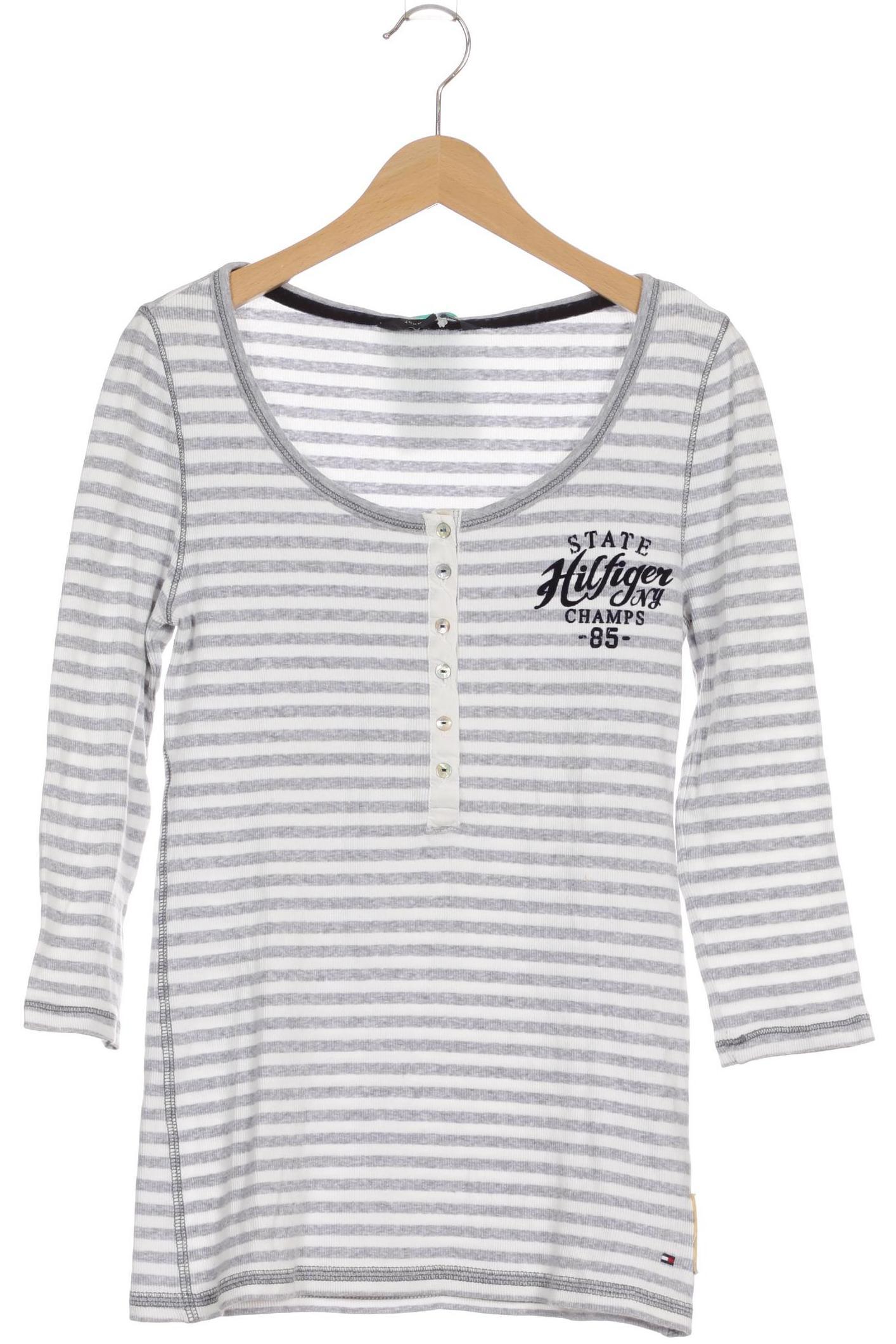 

Tommy Hilfiger Damen Langarmshirt, grau, Gr.