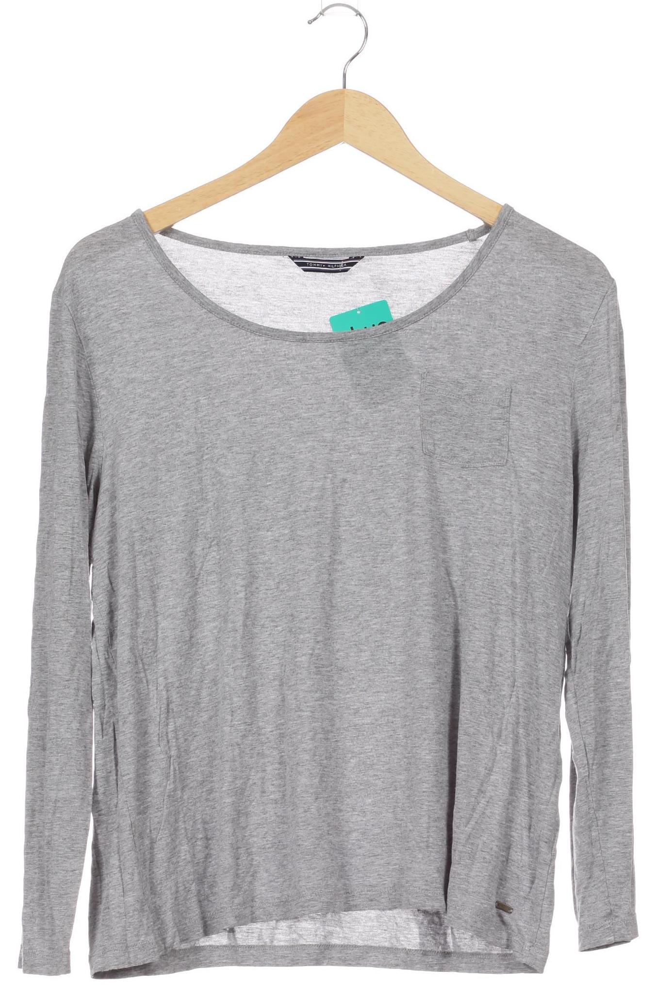

Tommy Hilfiger Damen Langarmshirt, grau, Gr.
