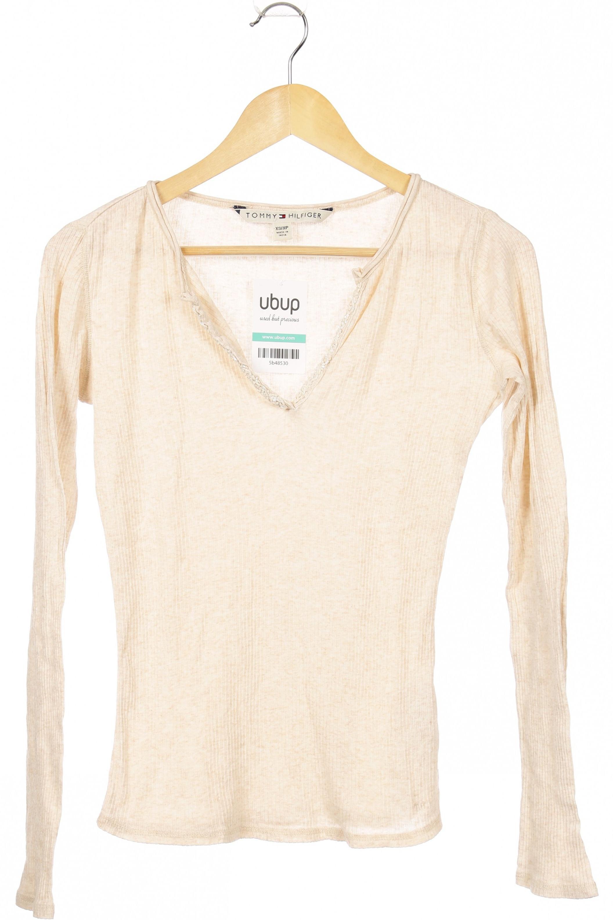 

Tommy Hilfiger Damen Langarmshirt, beige, Gr.