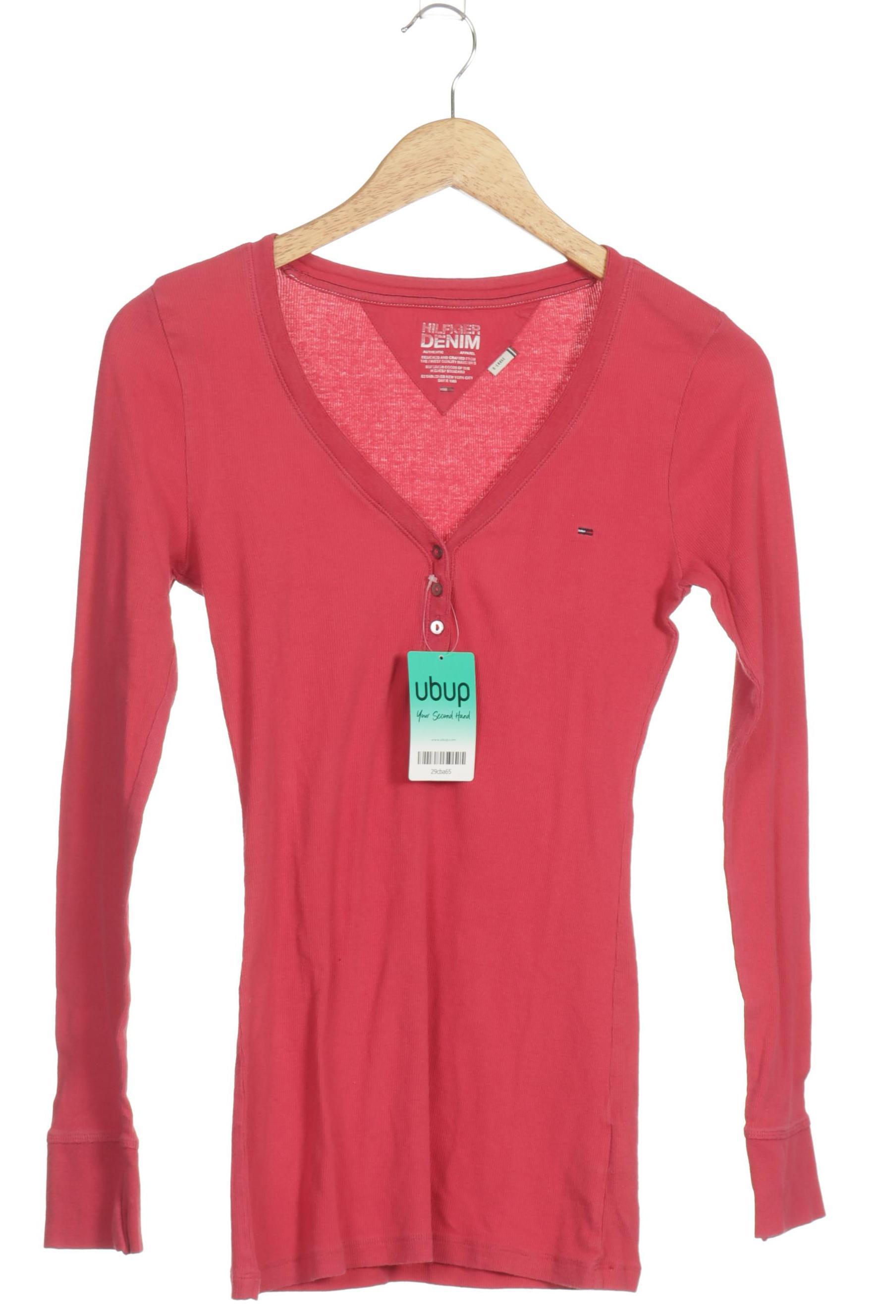

Hilfiger Denim Damen Langarmshirt, pink, Gr.