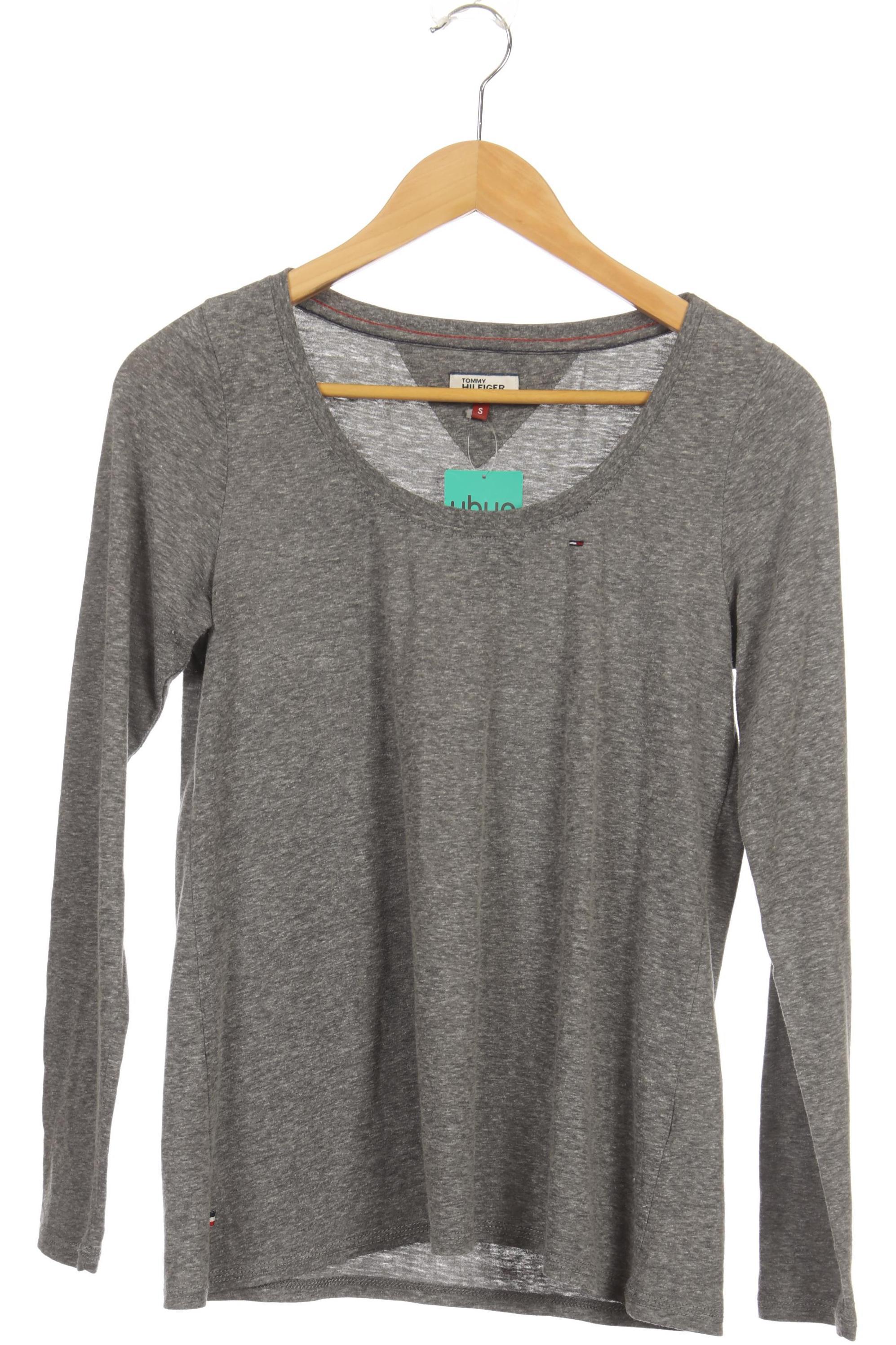 

Hilfiger Denim Damen Langarmshirt, grau, Gr.