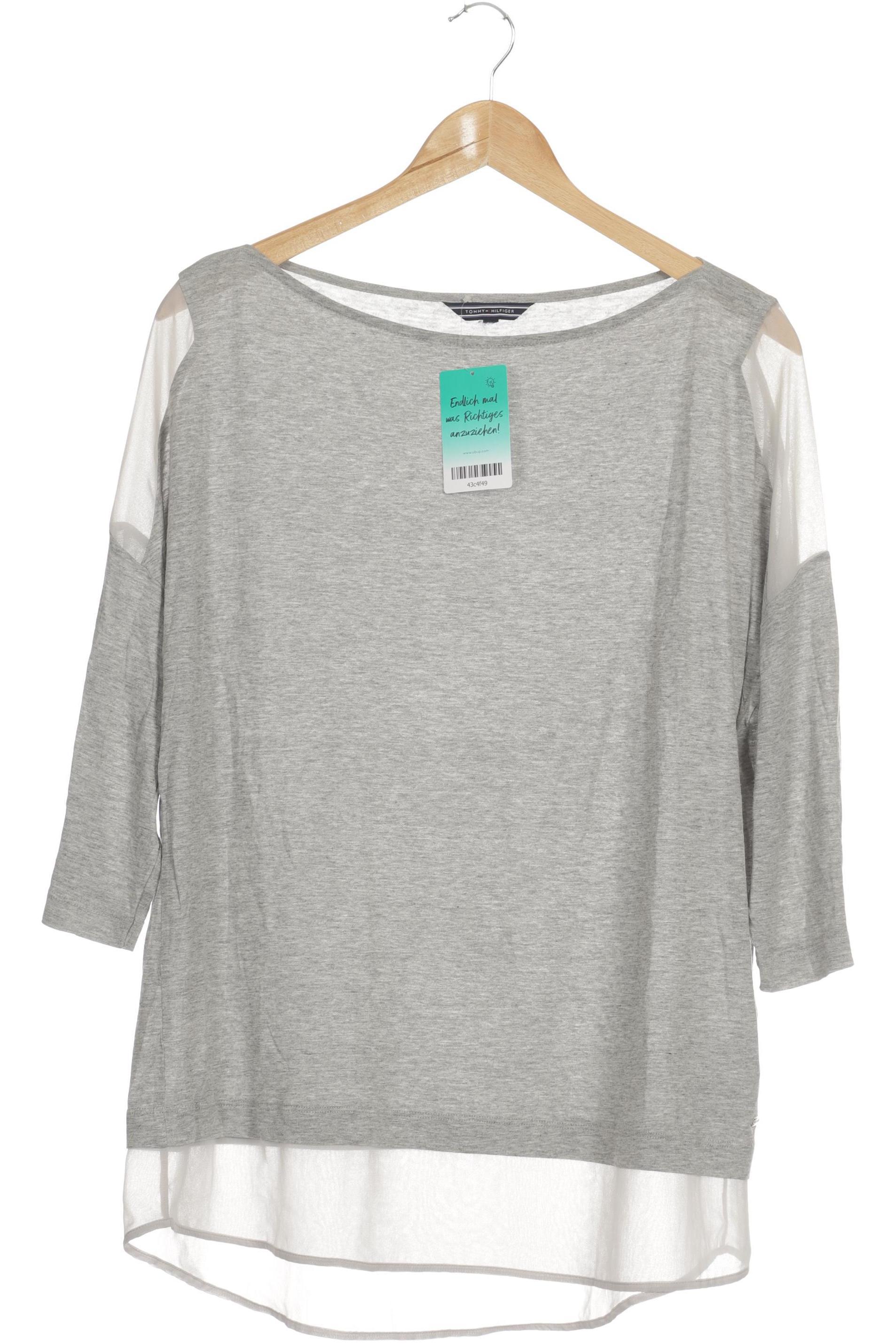 

Tommy Hilfiger Damen Langarmshirt, grau, Gr.