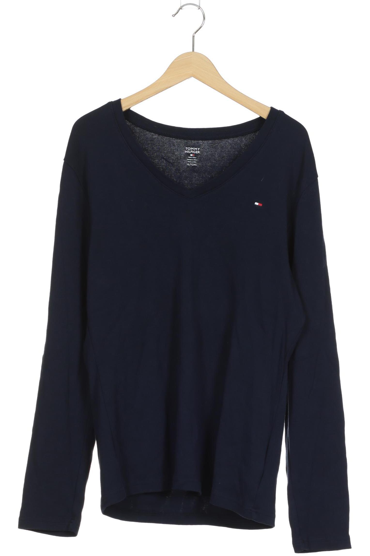 

Tommy Hilfiger Damen Langarmshirt, blau, Gr.