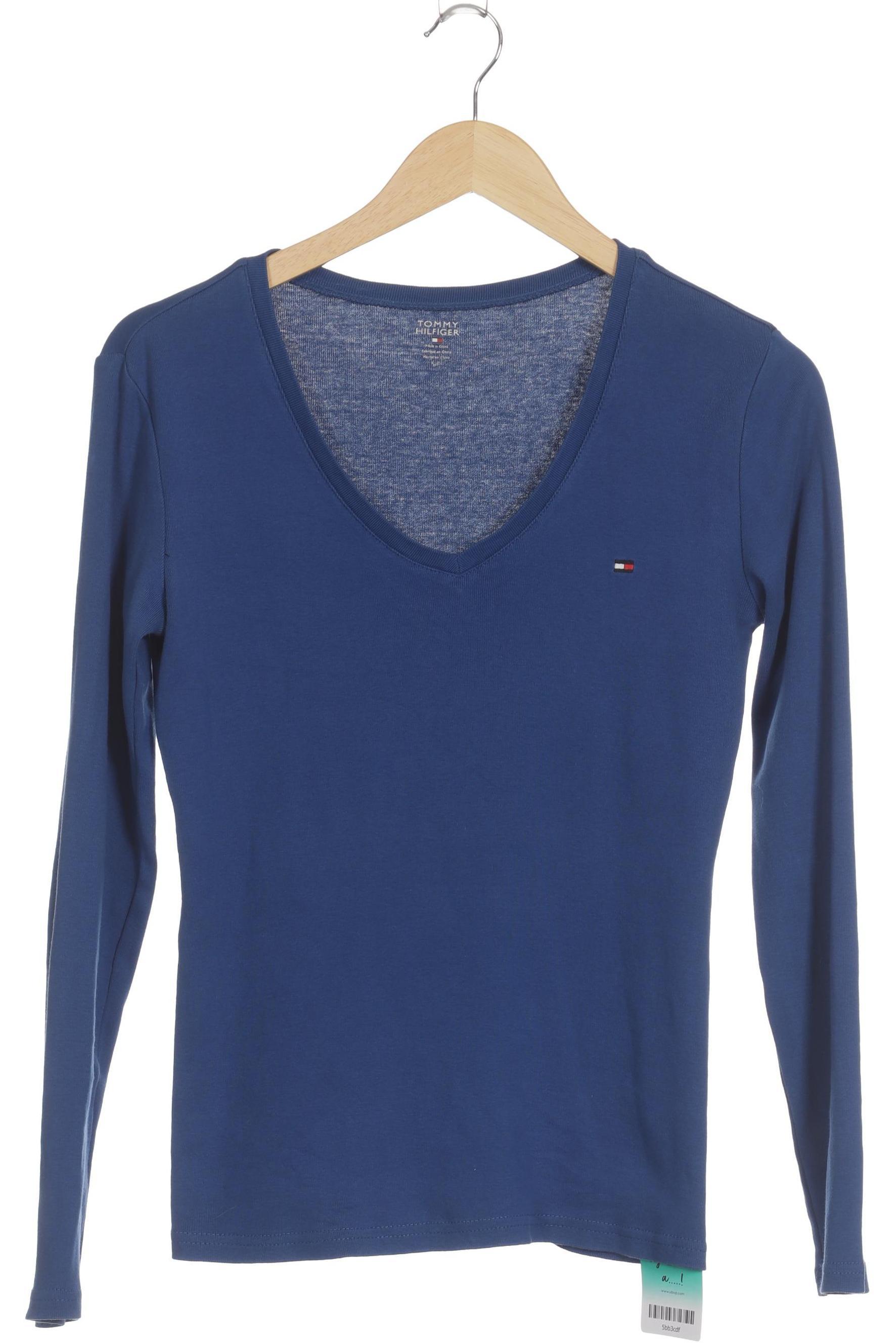 

Tommy Hilfiger Damen Langarmshirt, blau, Gr.