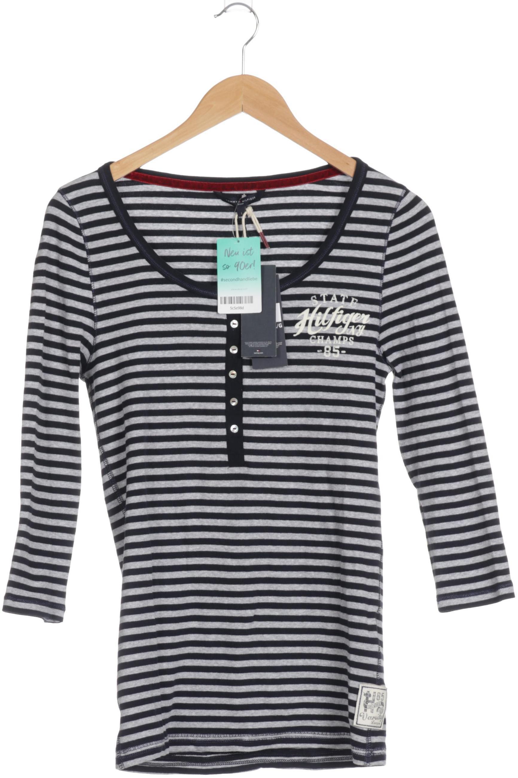 

Tommy Hilfiger Damen Langarmshirt, blau, Gr.