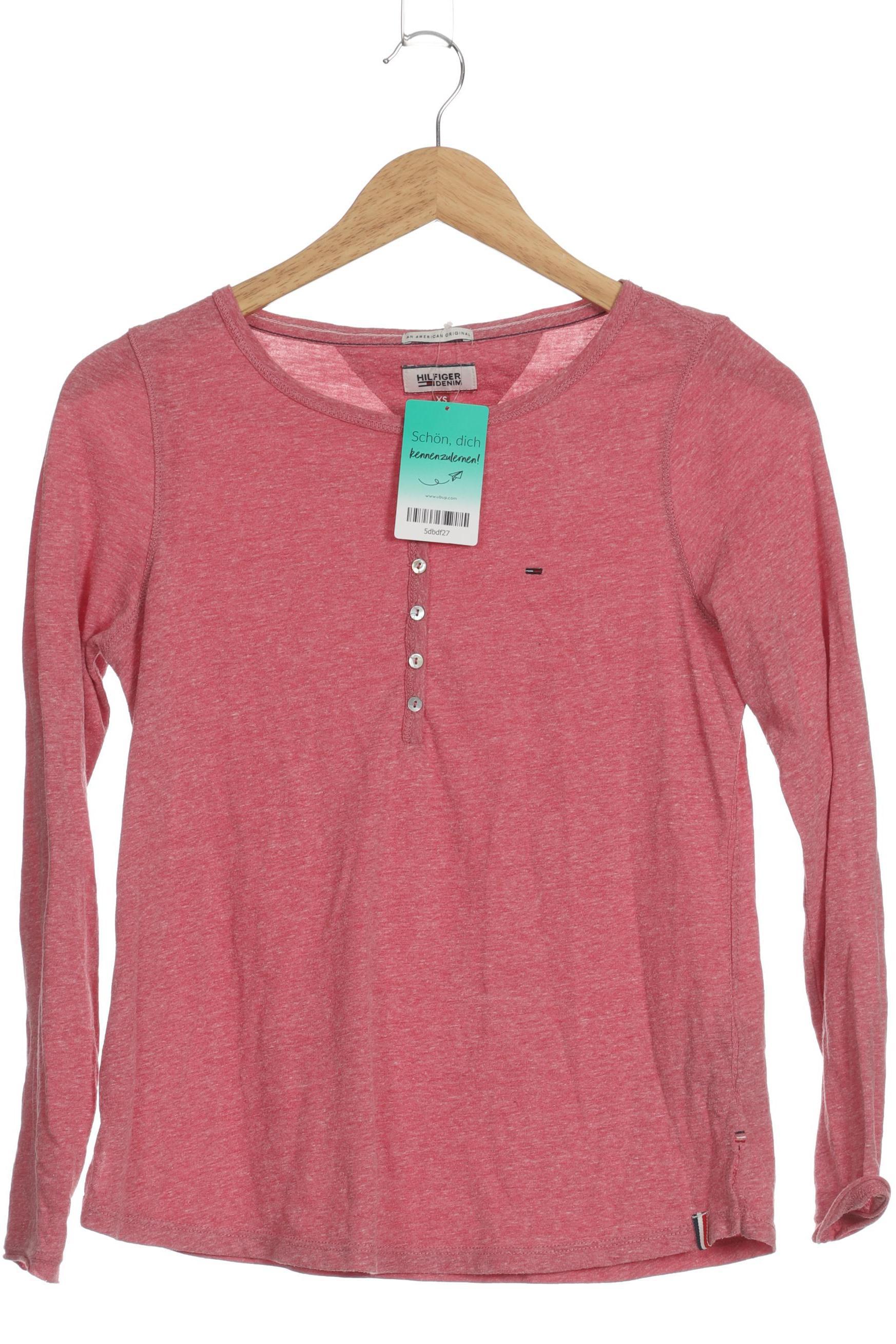 

Hilfiger Denim Damen Langarmshirt, rot, Gr.