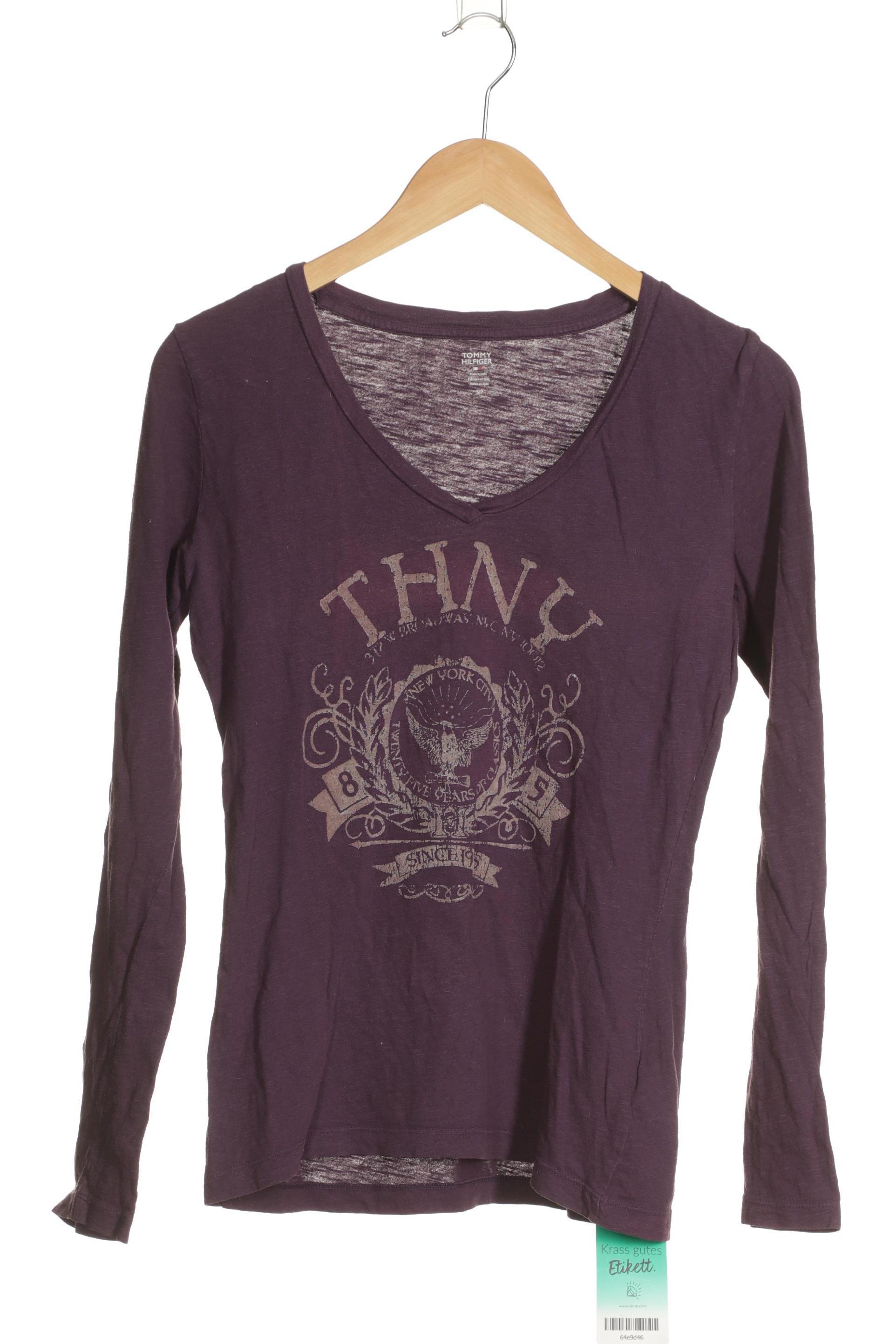 

Tommy Hilfiger Damen Langarmshirt, lila, Gr.