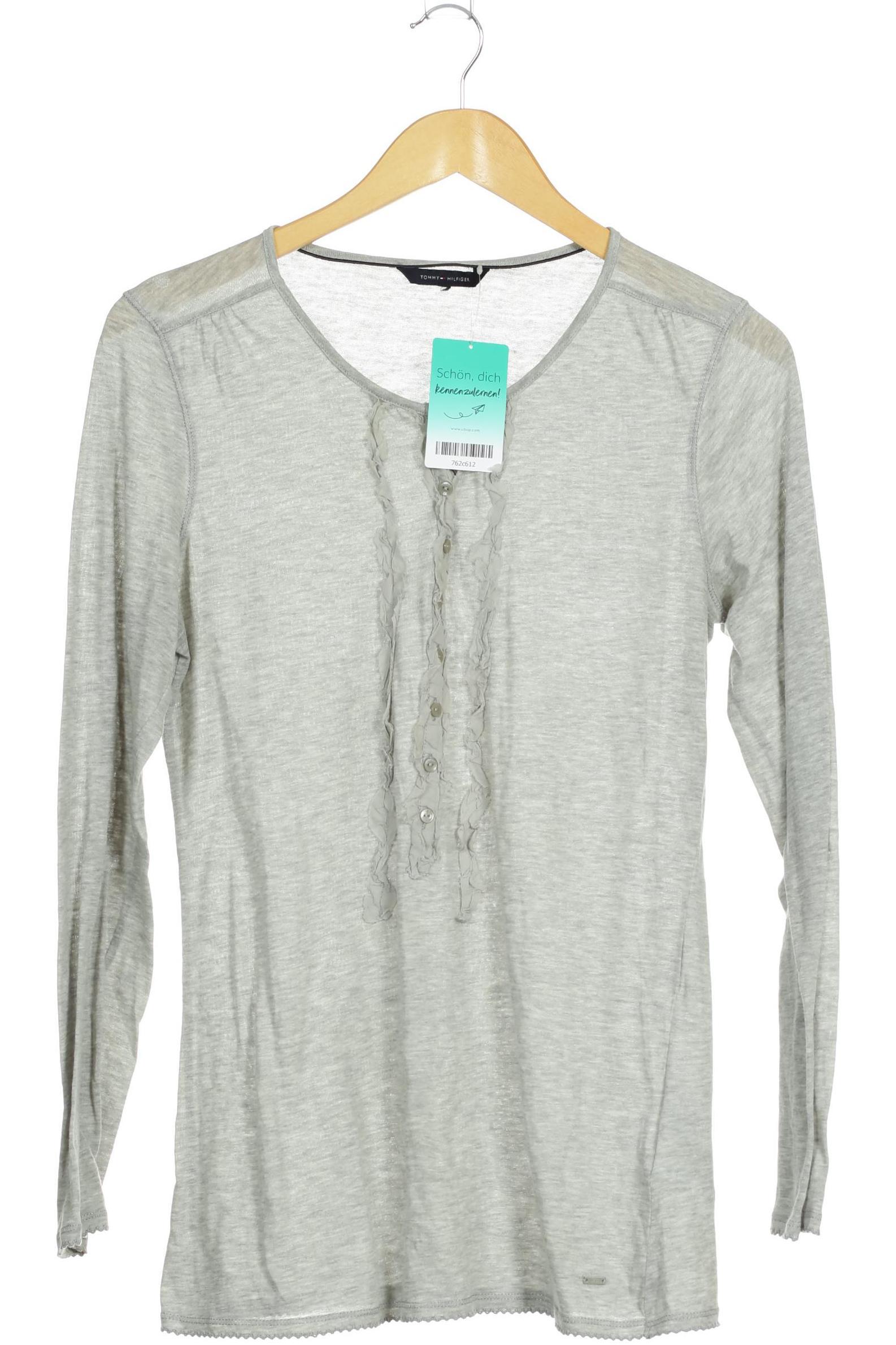 

Tommy Hilfiger Damen Langarmshirt, grau, Gr.