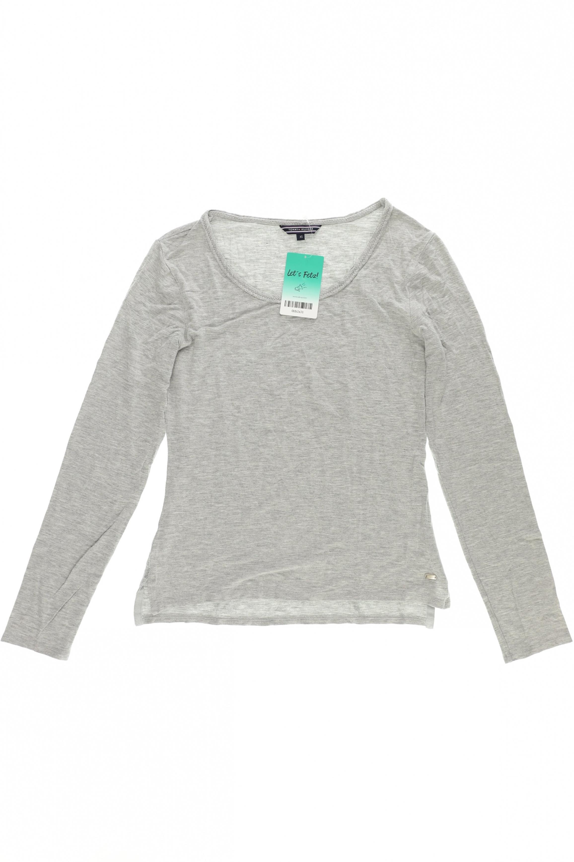 

Tommy Hilfiger Damen Langarmshirt, grau, Gr.