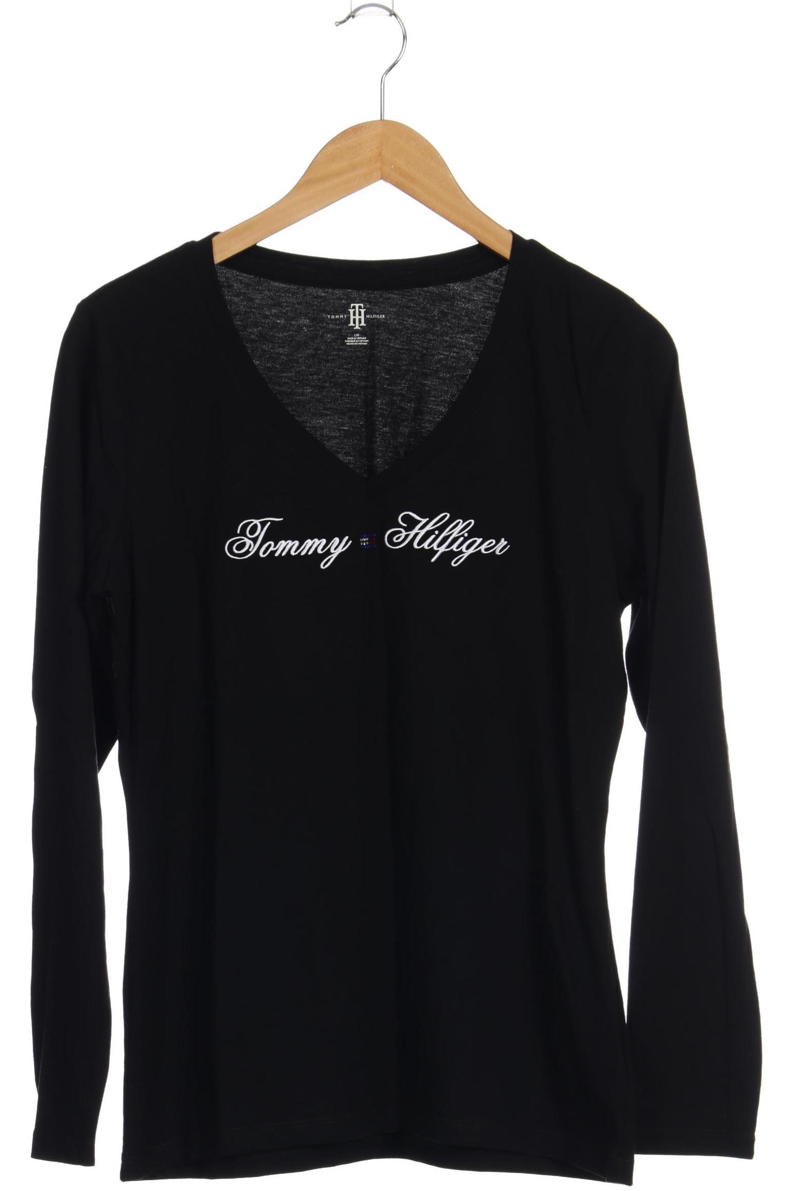

Tommy Hilfiger Damen Langarmshirt, schwarz, Gr.