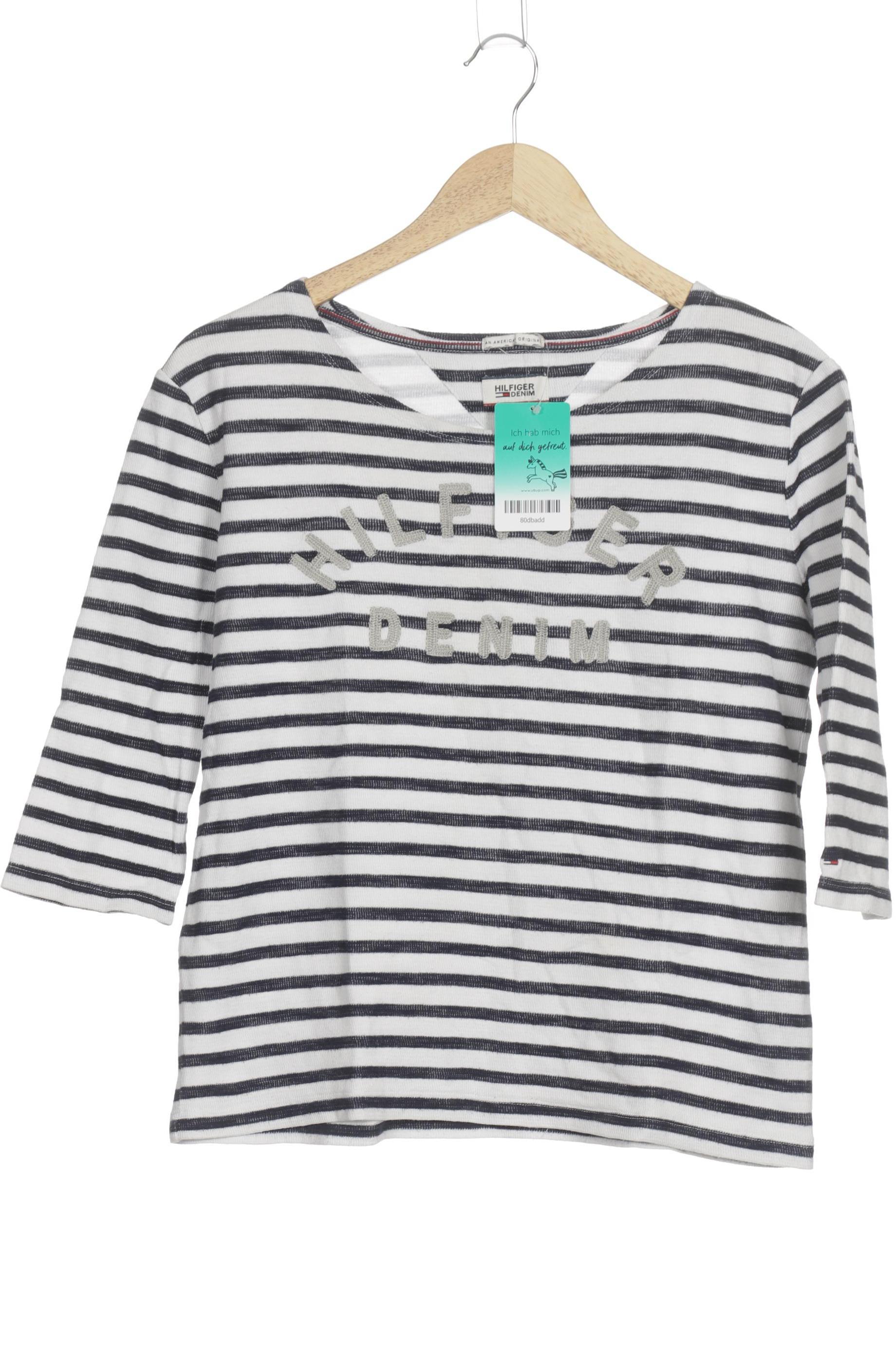 

Hilfiger Denim Damen Langarmshirt, weiß, Gr.