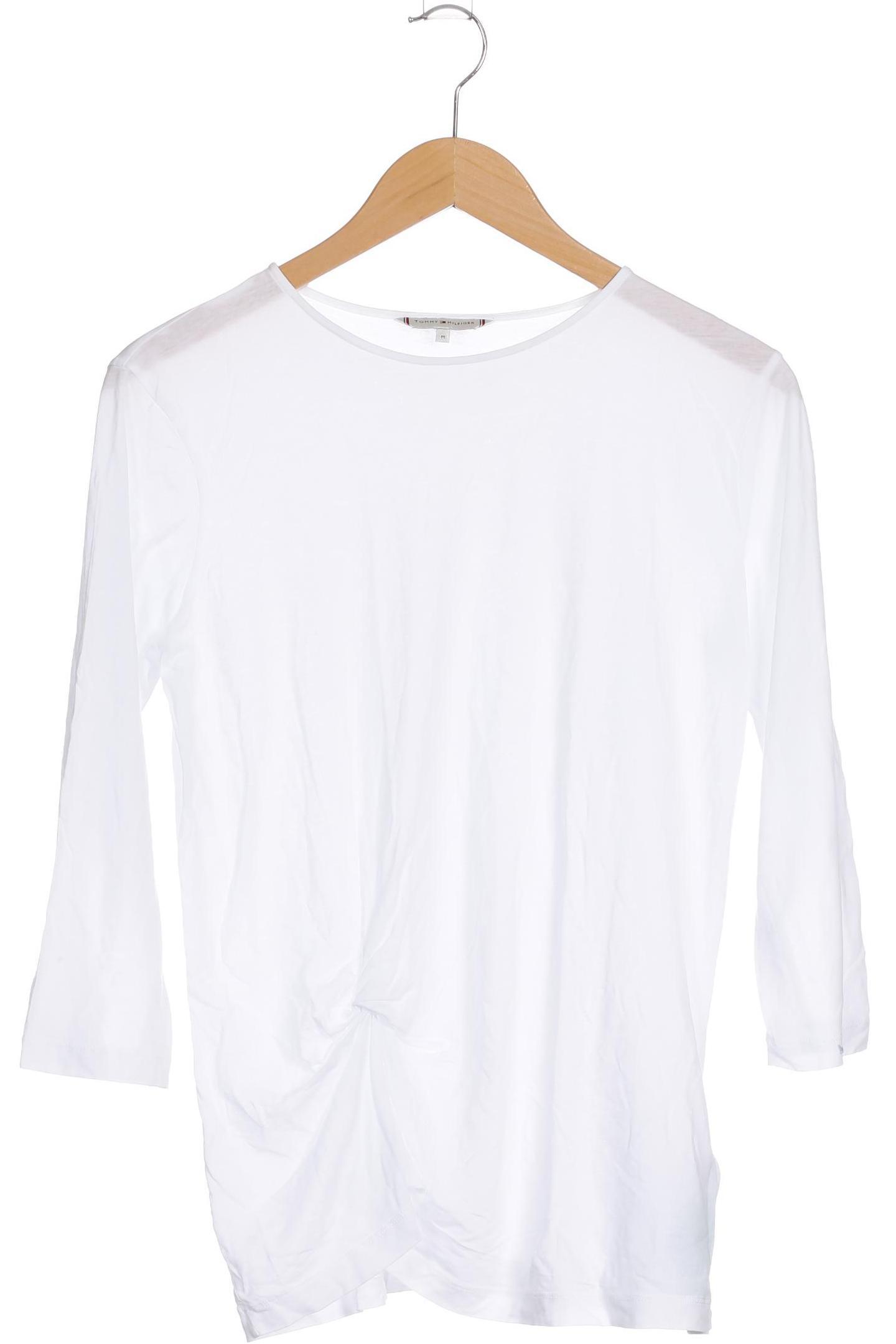 

Tommy Hilfiger Damen Langarmshirt, weiß, Gr.
