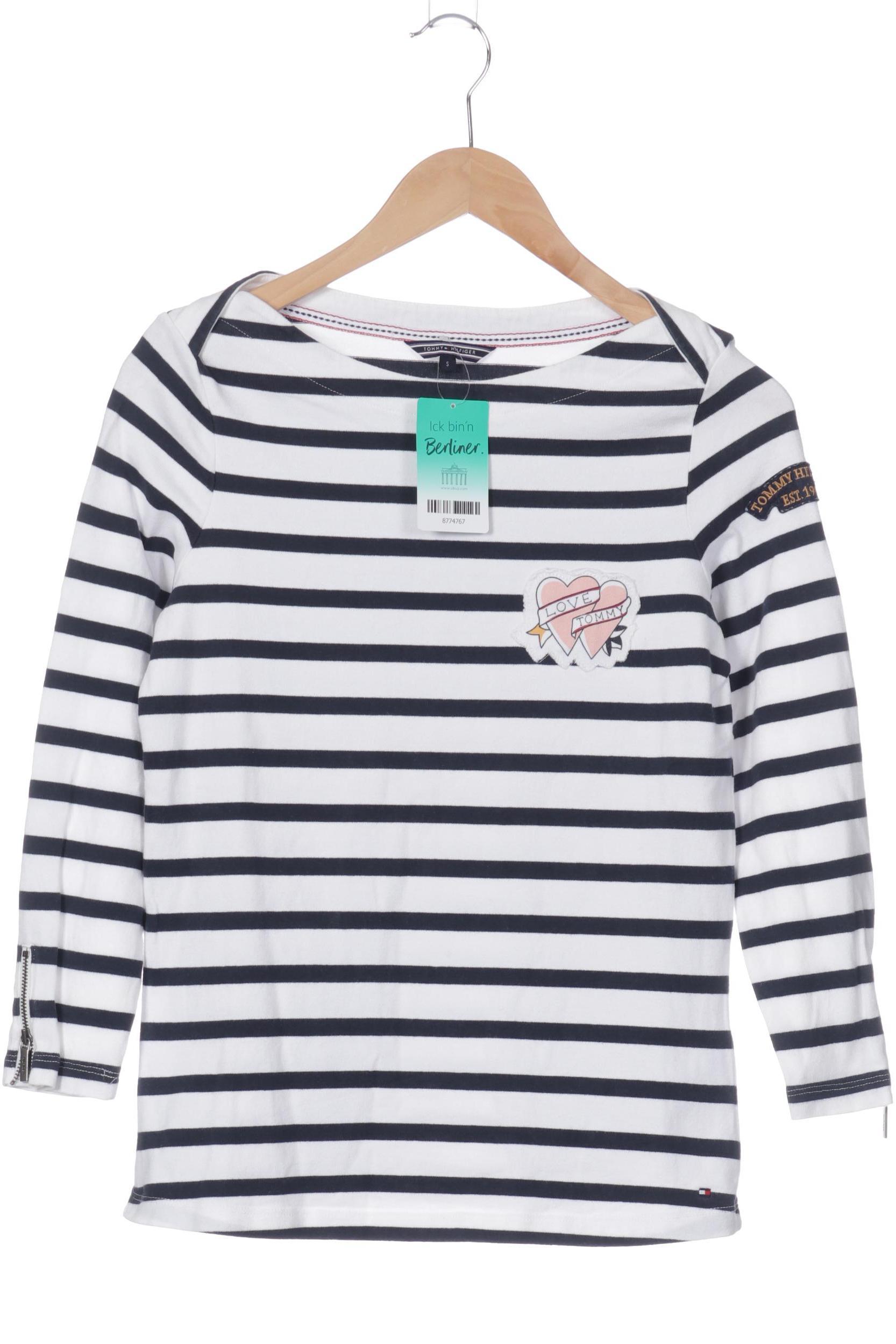 

Tommy Hilfiger Damen Langarmshirt, weiß, Gr.