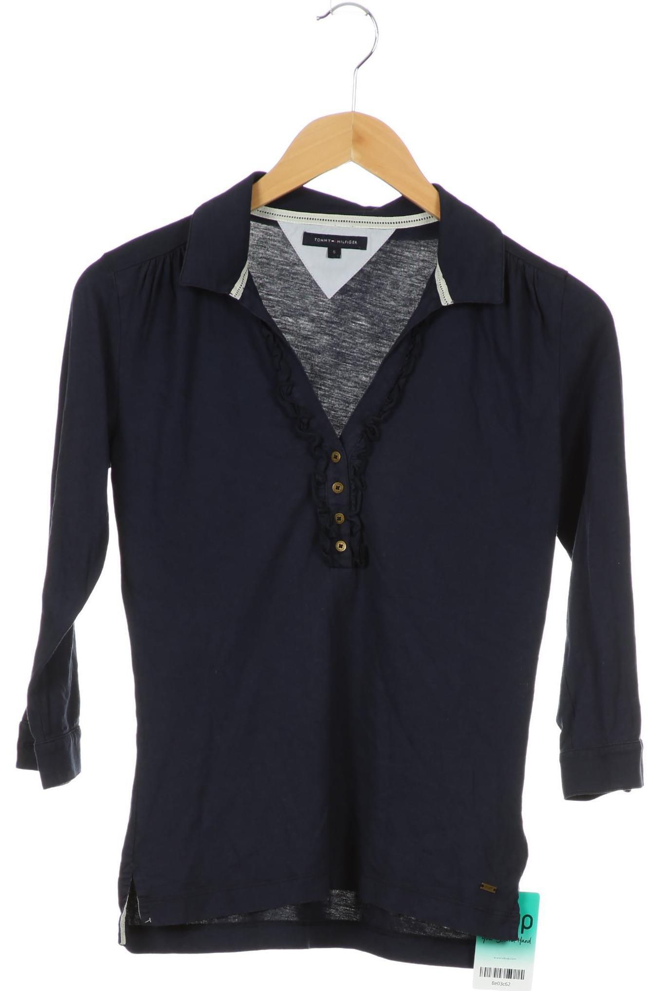 

Tommy Hilfiger Damen Langarmshirt, blau, Gr.
