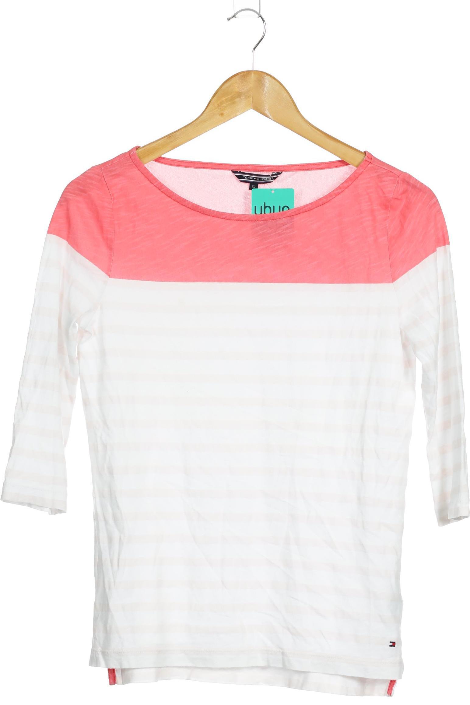 

Tommy Hilfiger Damen Langarmshirt, weiß, Gr.