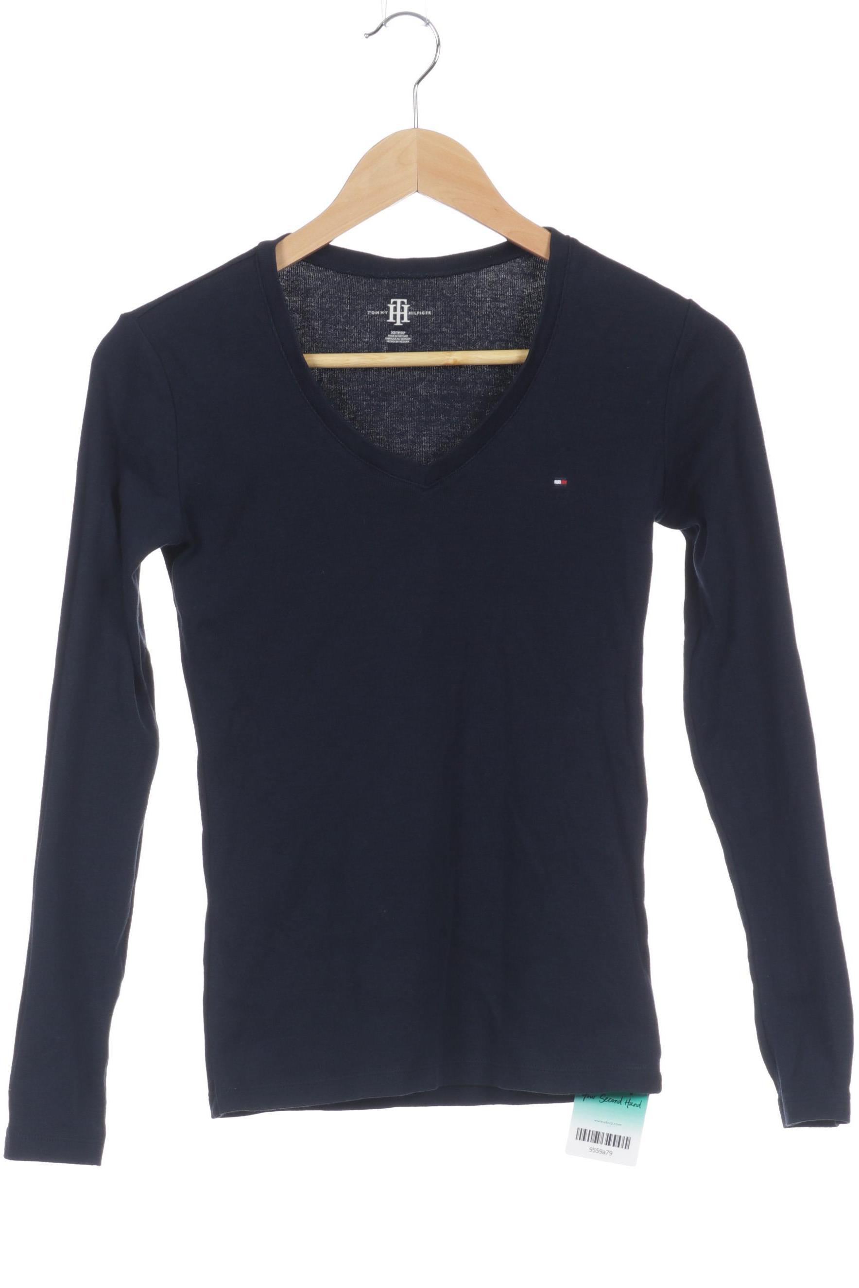 

Tommy Hilfiger Damen Langarmshirt, schwarz, Gr.