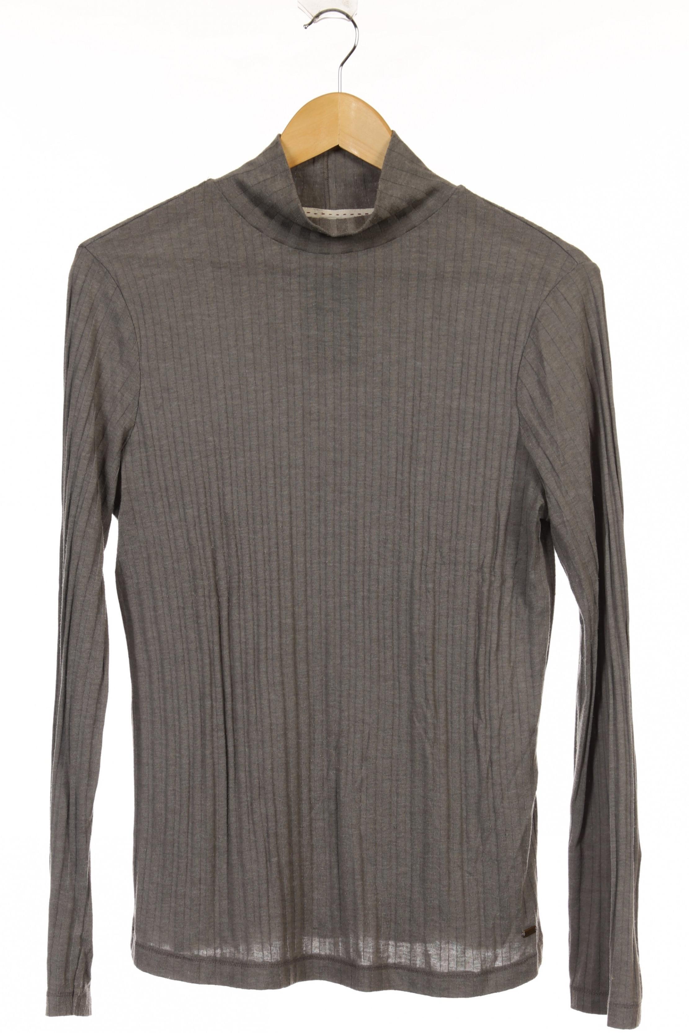 

Tommy Hilfiger Damen Langarmshirt, grau, Gr.