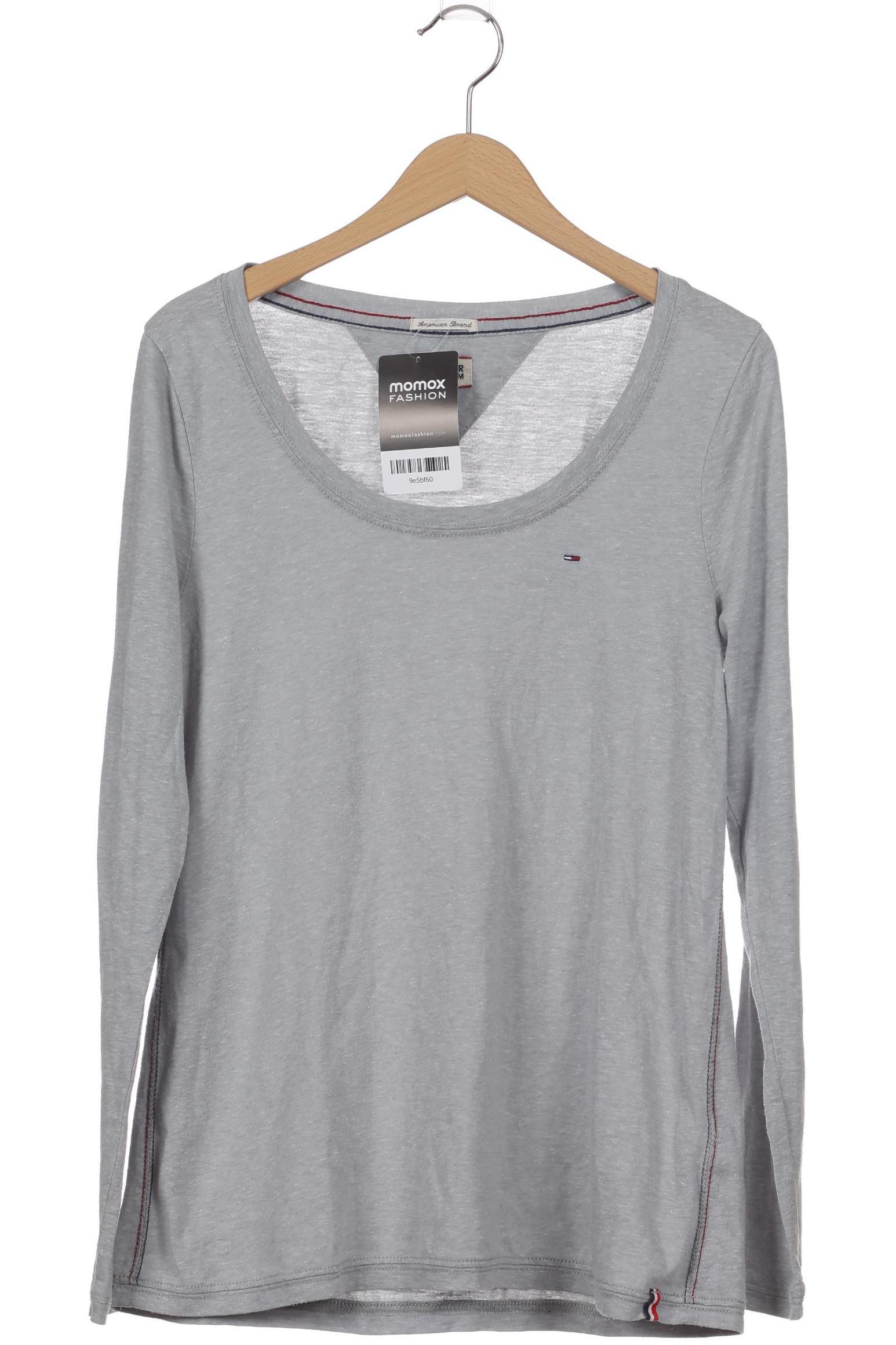 

Tommy Hilfiger Damen Langarmshirt, grau, Gr.