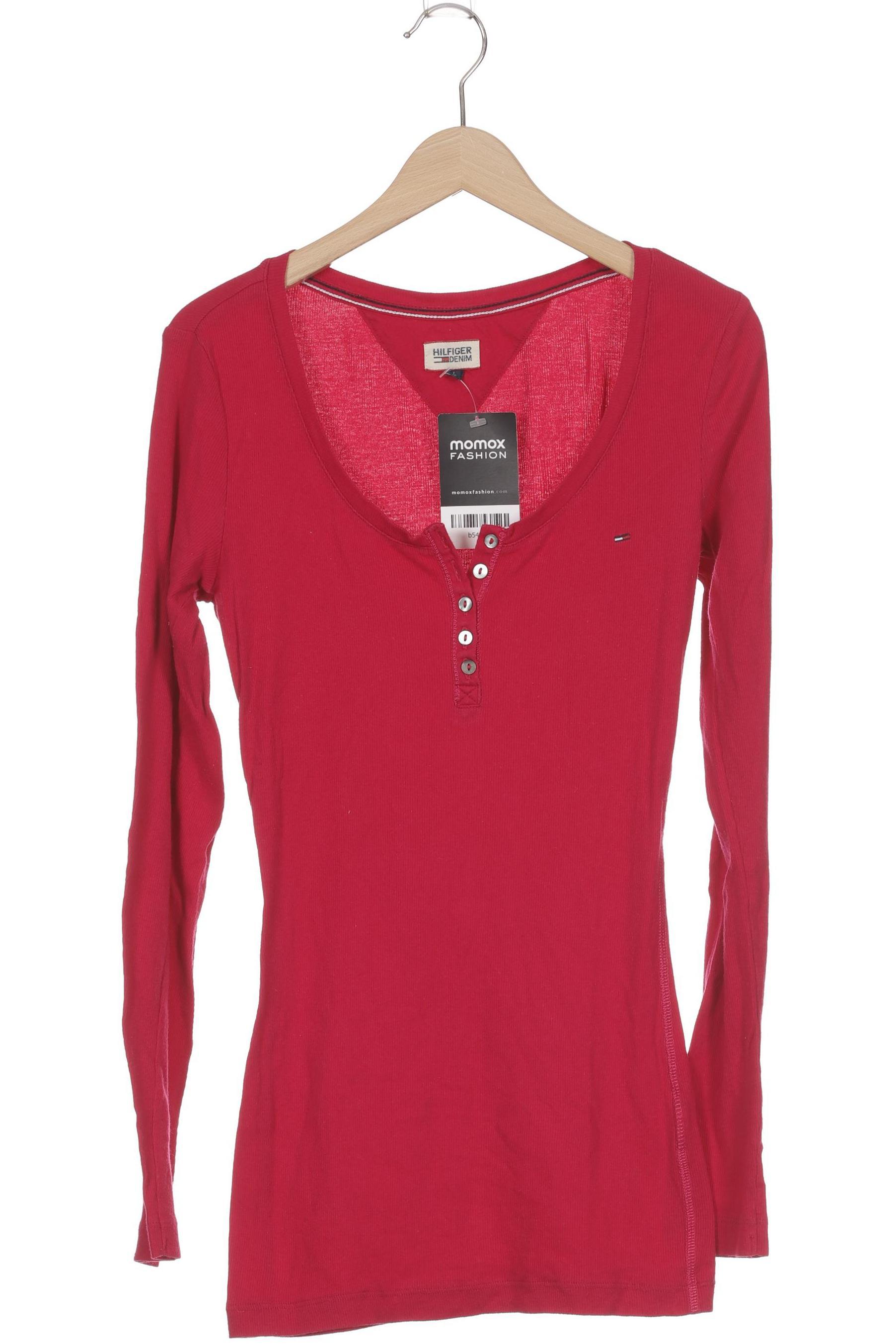 

Hilfiger Denim Damen Langarmshirt, pink, Gr.