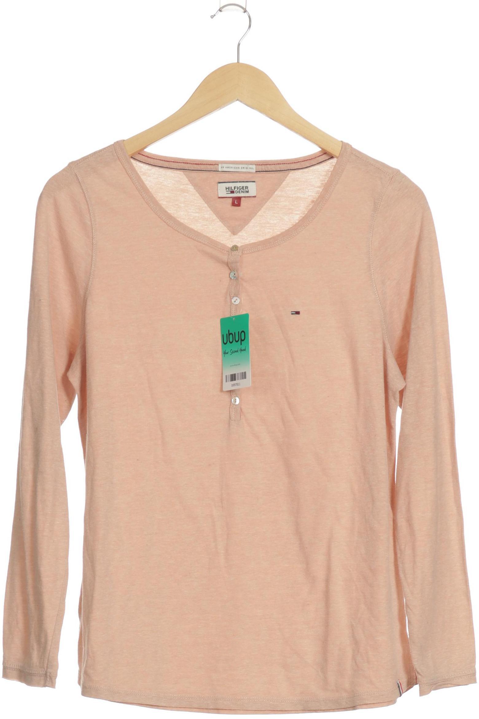 

Hilfiger Denim Damen Langarmshirt, pink, Gr.