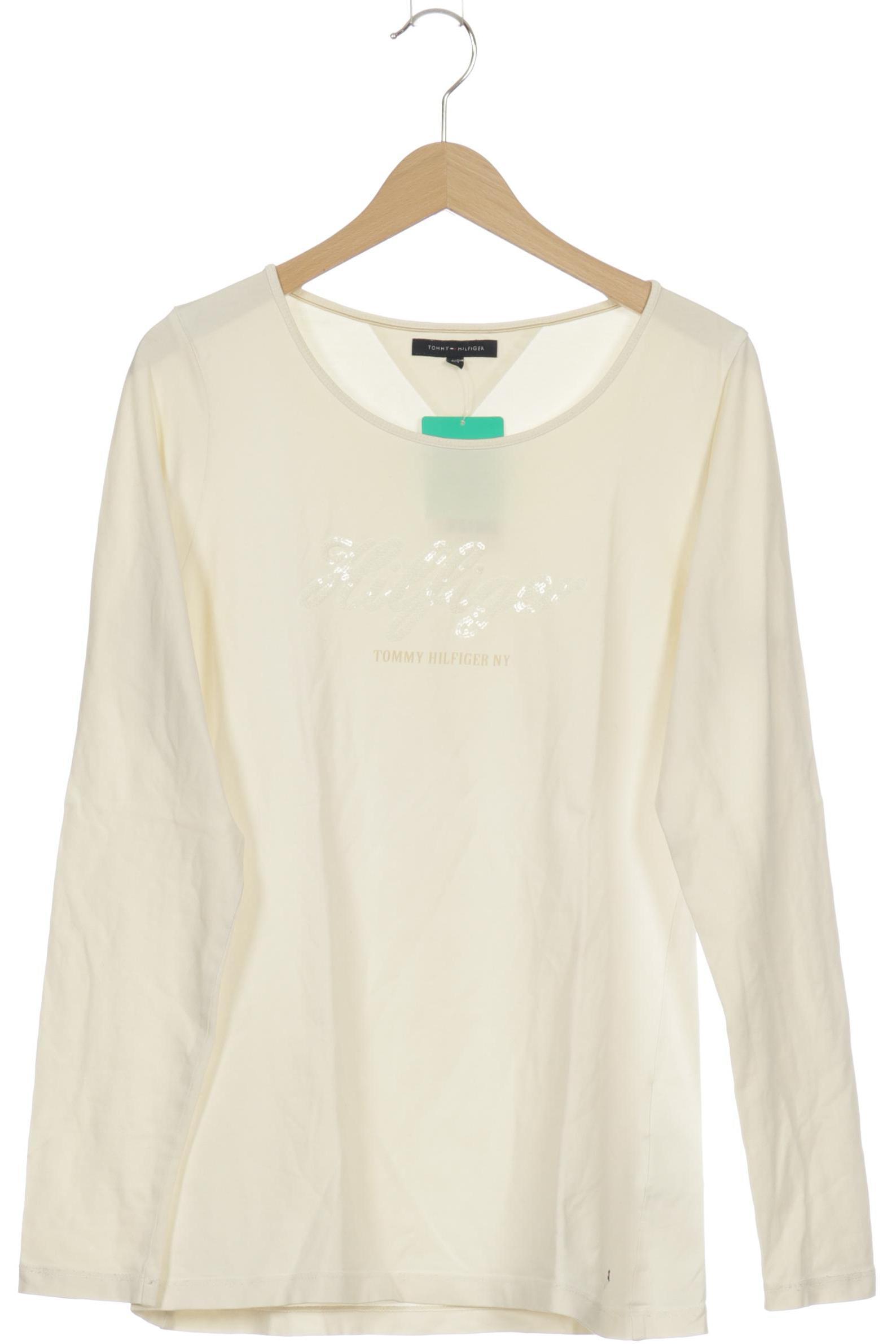 

Tommy Hilfiger Damen Langarmshirt, weiß, Gr.