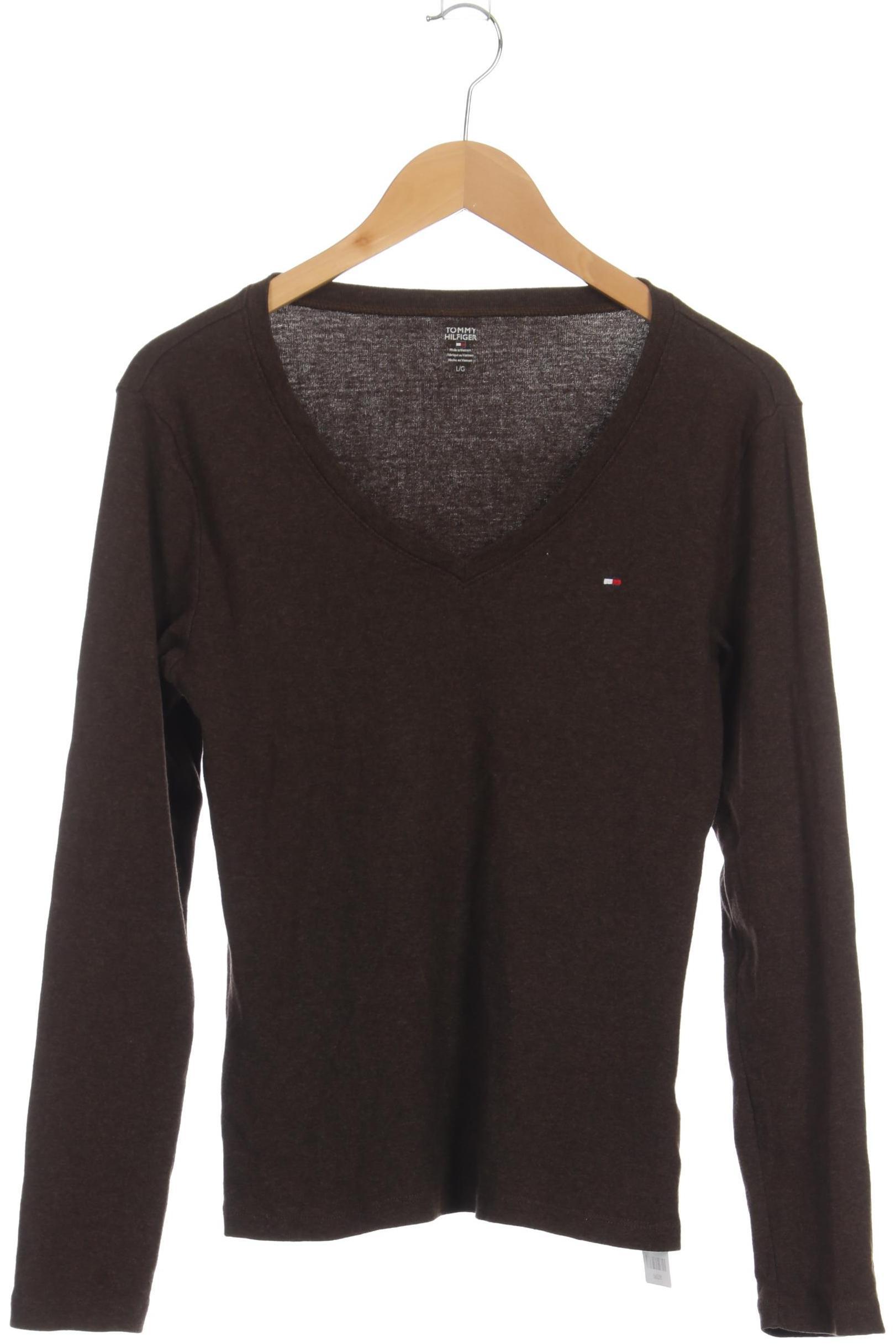 

Tommy Hilfiger Damen Langarmshirt, braun, Gr.