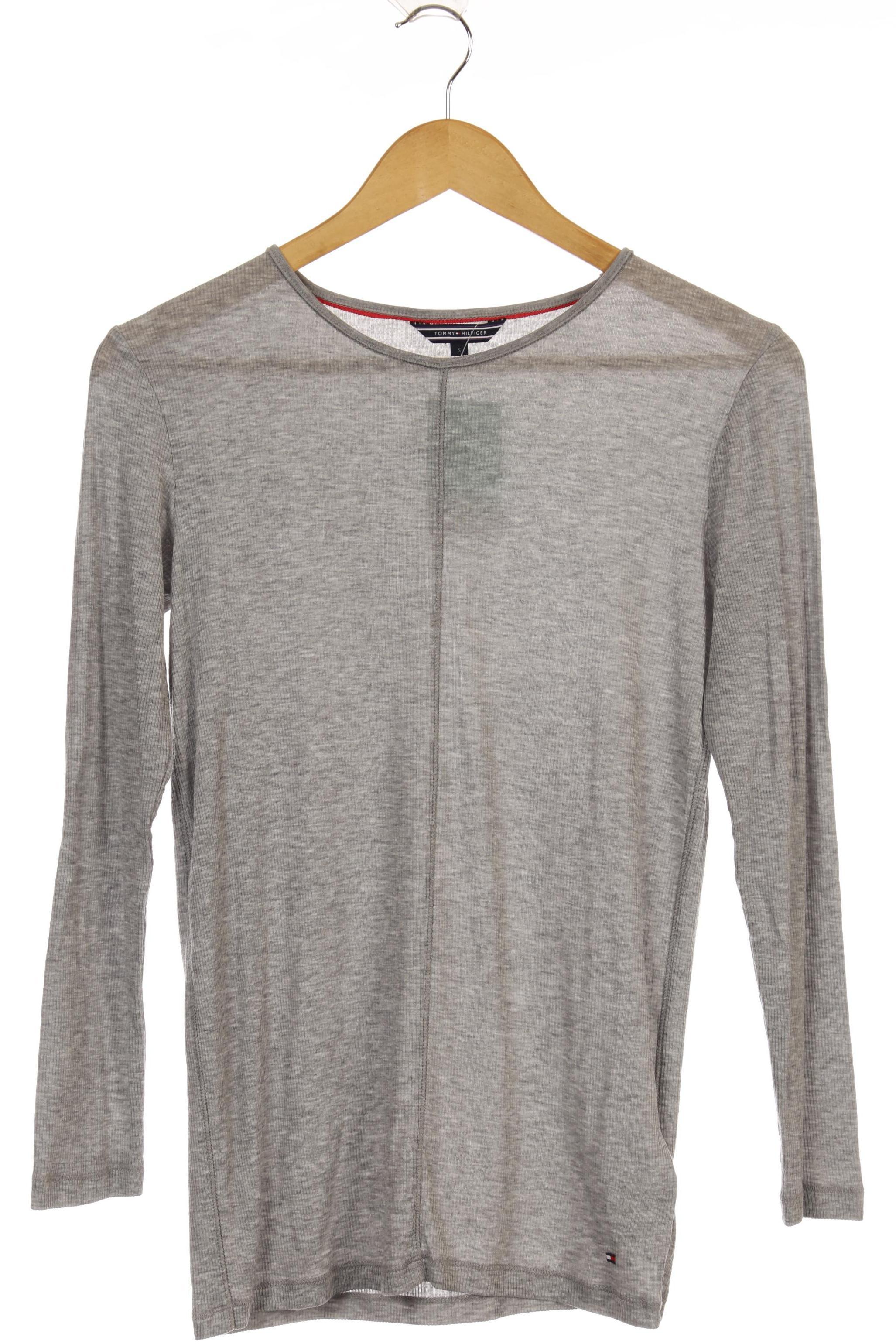

Tommy Hilfiger Damen Langarmshirt, grau, Gr.