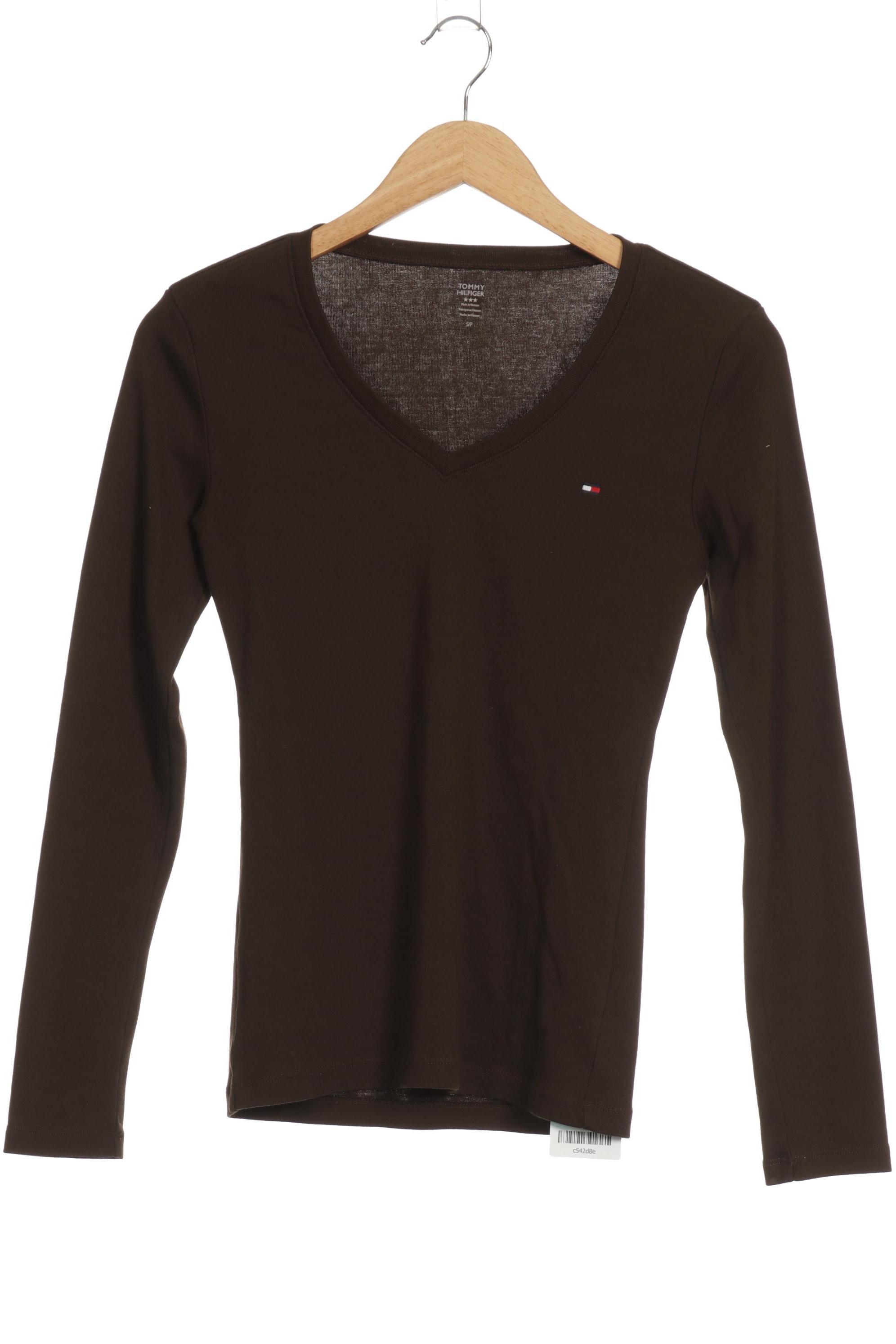 

Tommy Hilfiger Damen Langarmshirt, braun, Gr.