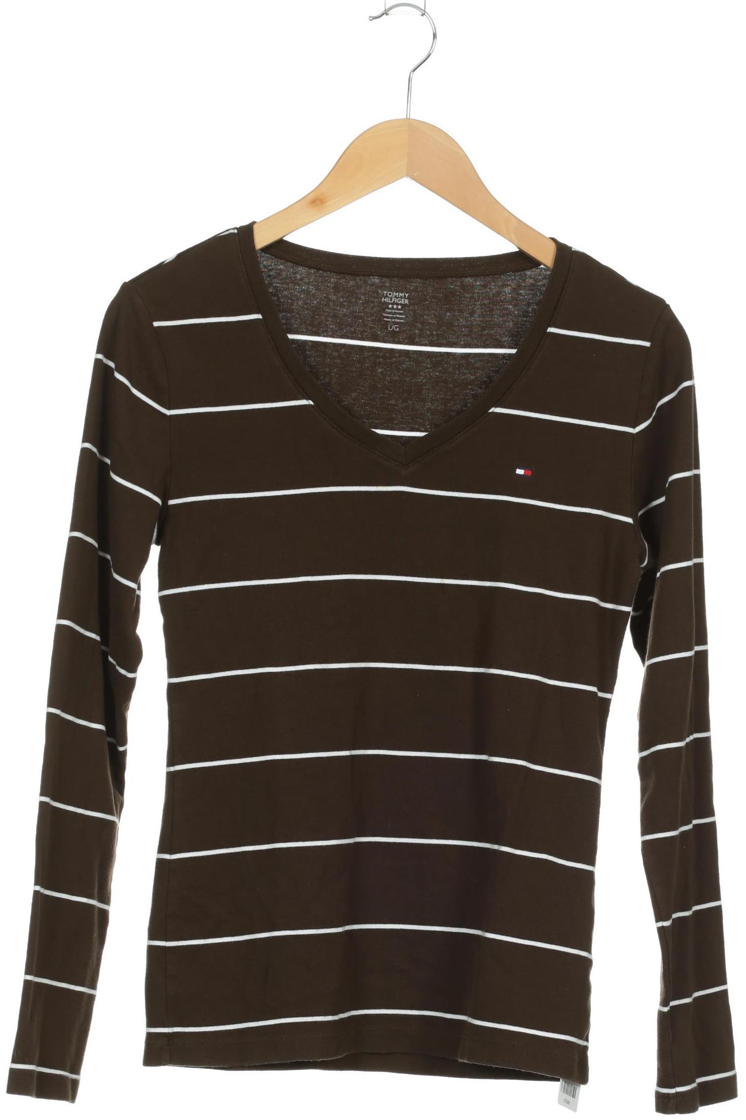 

Tommy Hilfiger Damen Langarmshirt, braun, Gr.