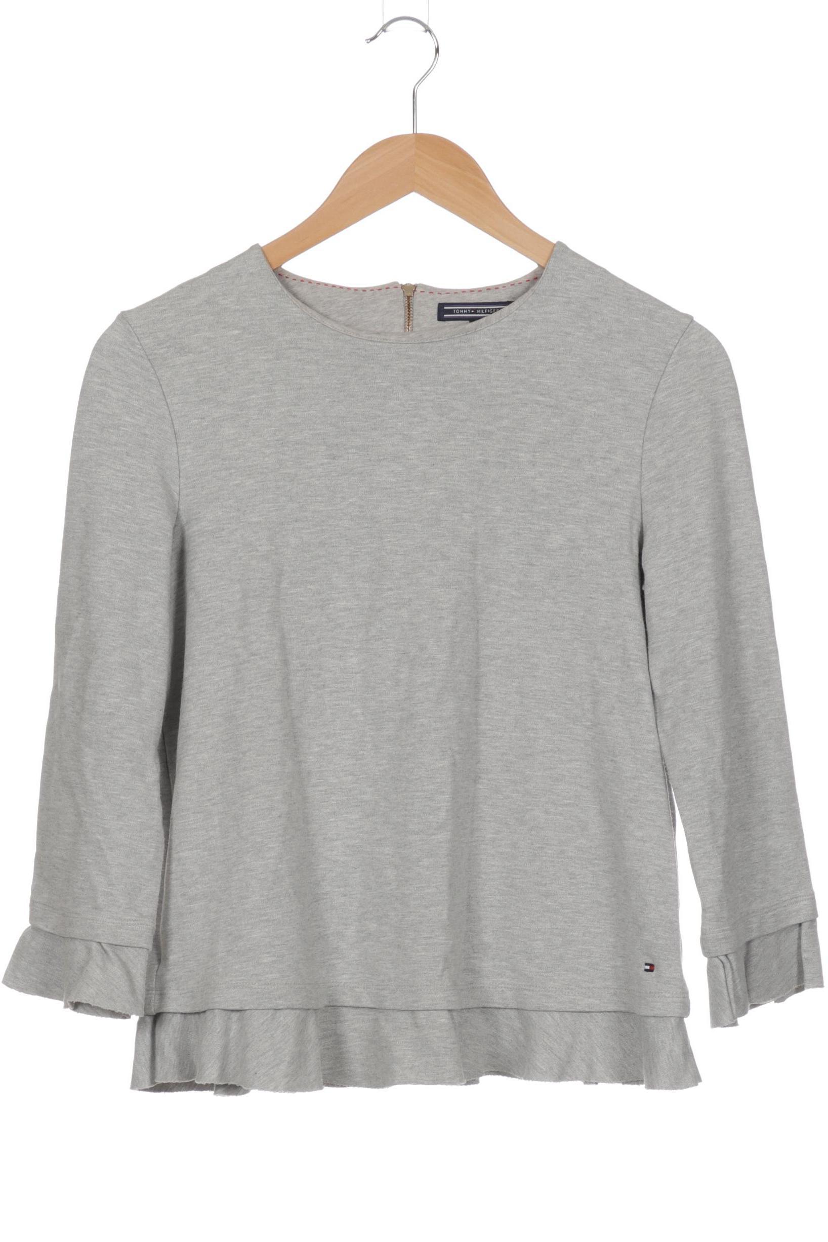 

Tommy Hilfiger Damen Langarmshirt, grau, Gr.