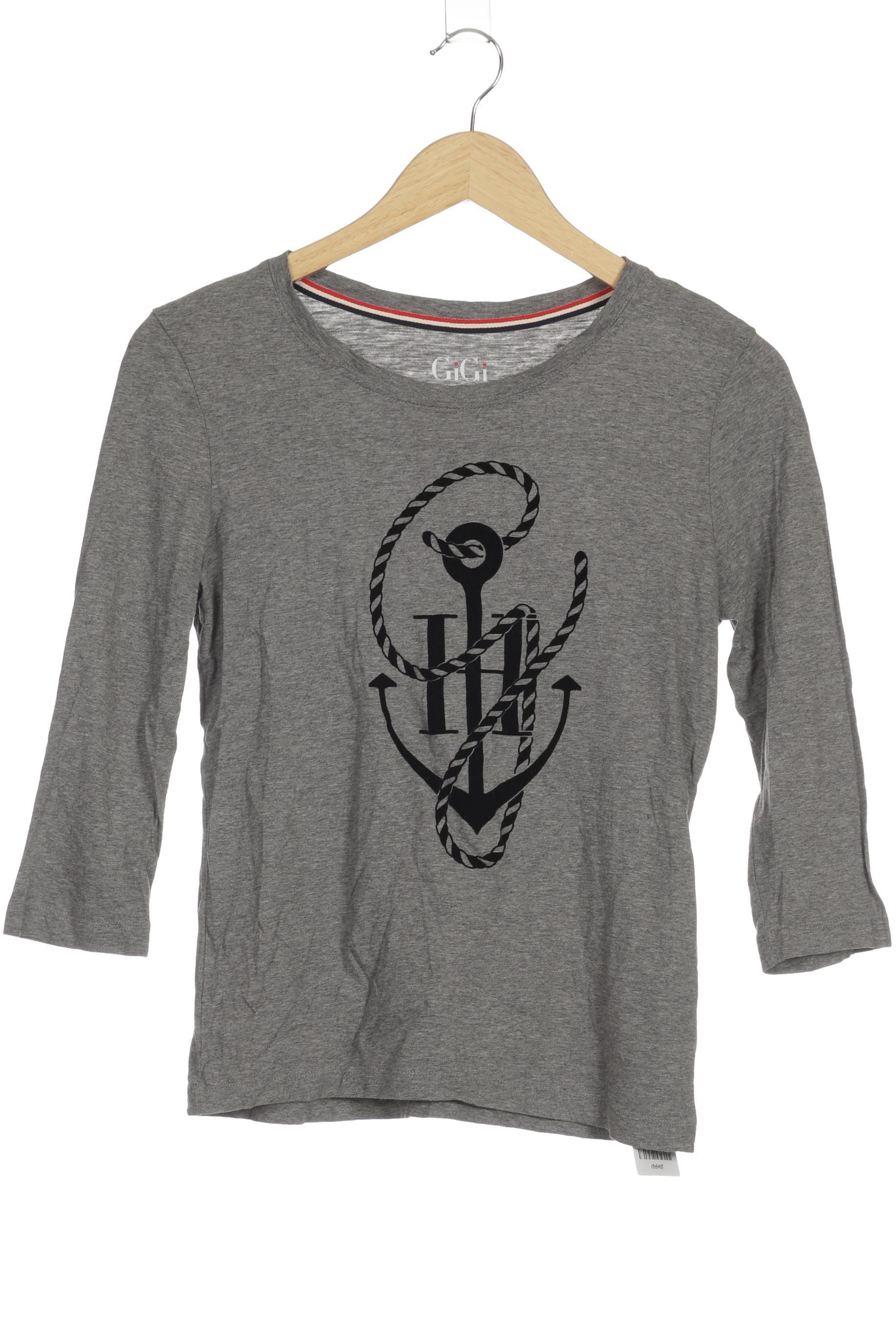 

Tommy Hilfiger Damen Langarmshirt, grau, Gr.