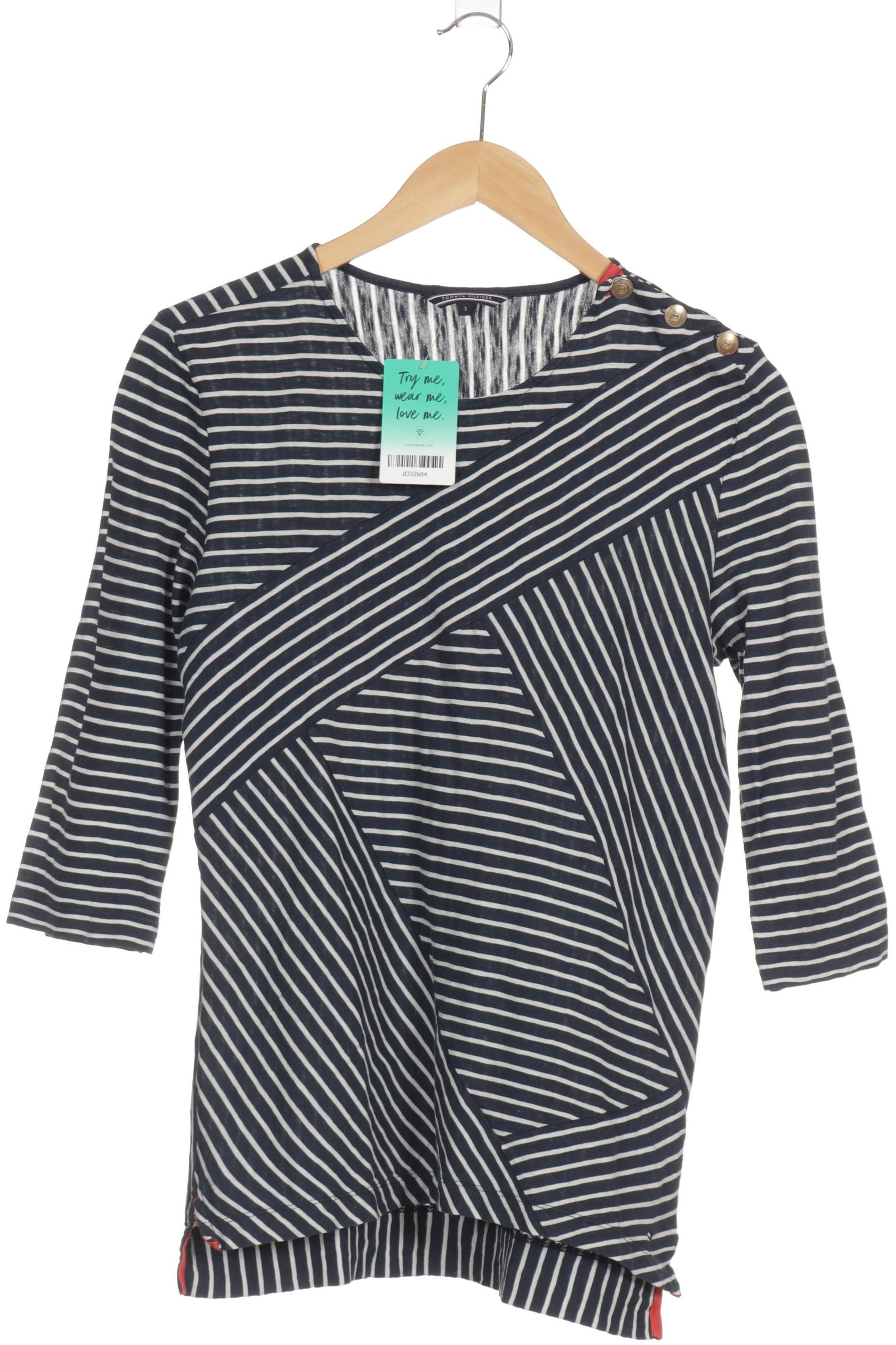 

Tommy Hilfiger Damen Langarmshirt, blau, Gr.