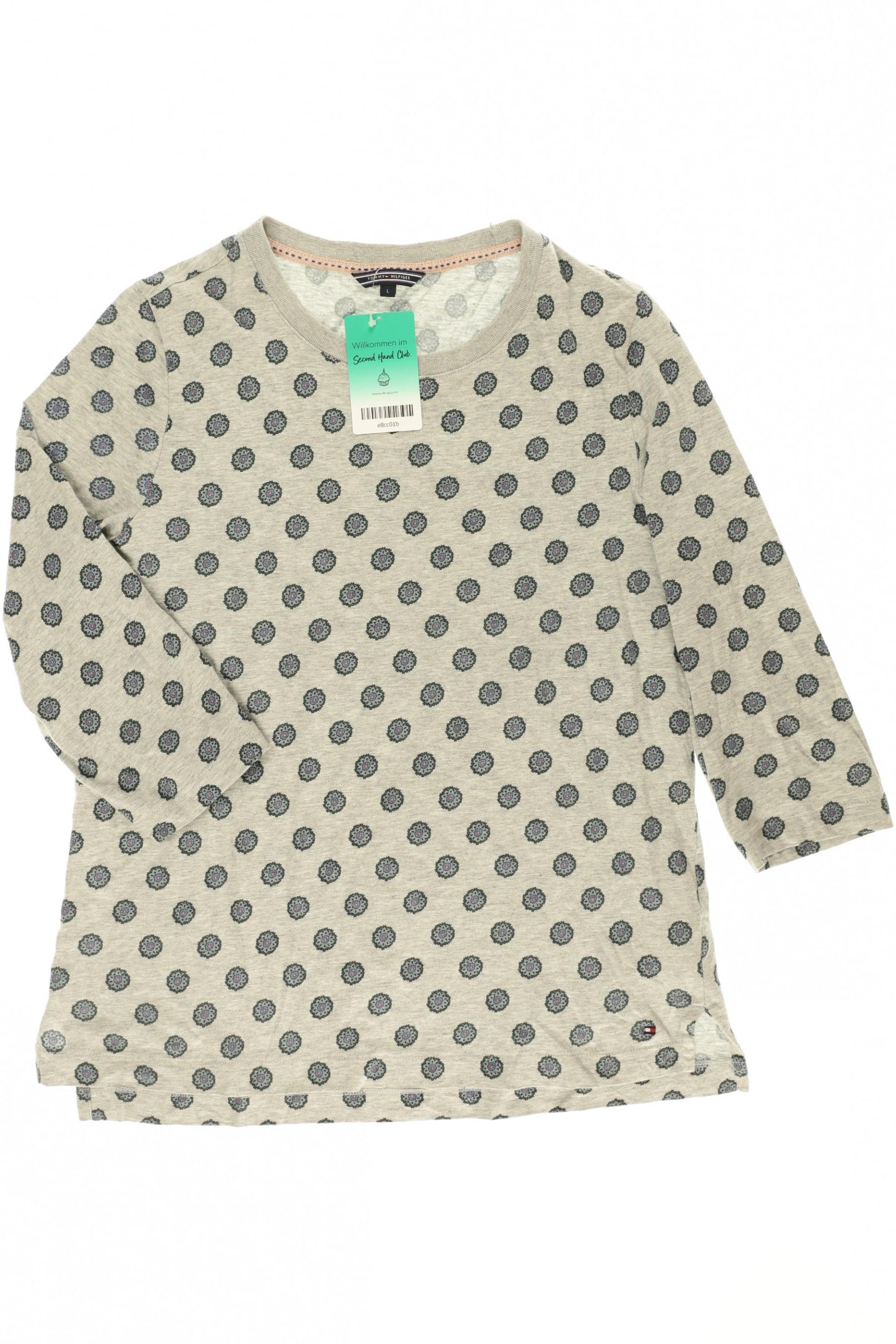 

Tommy Hilfiger Damen Langarmshirt, grau, Gr.