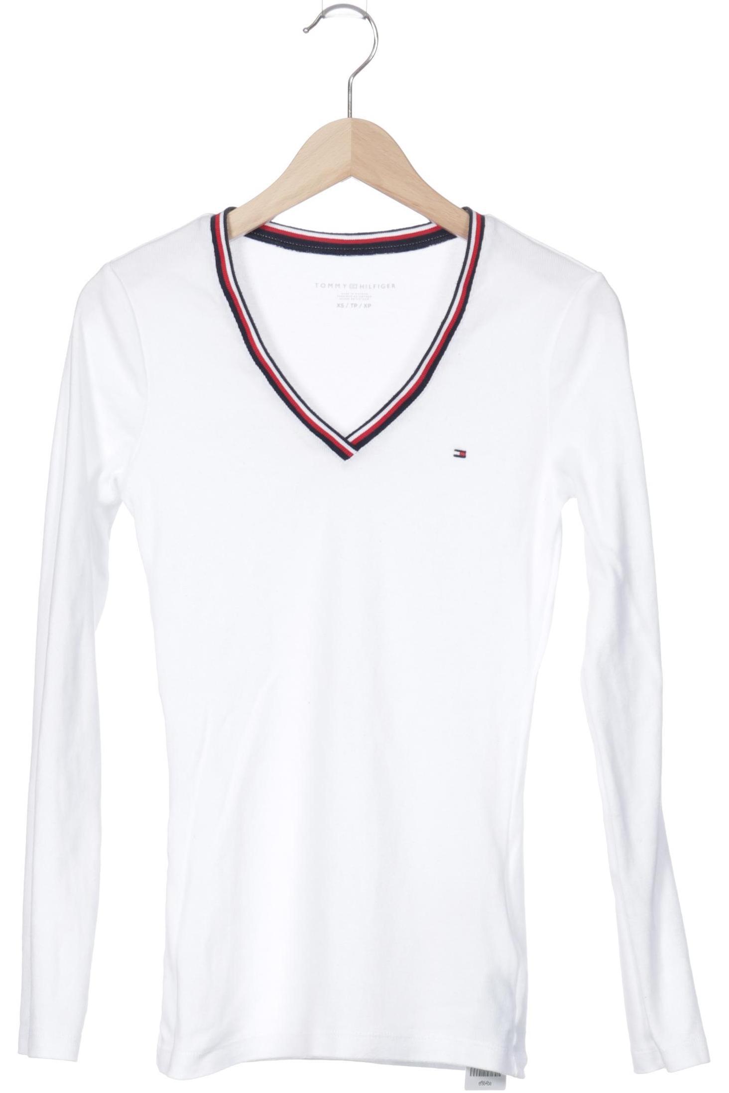 

Tommy Hilfiger Damen Langarmshirt, weiß, Gr.