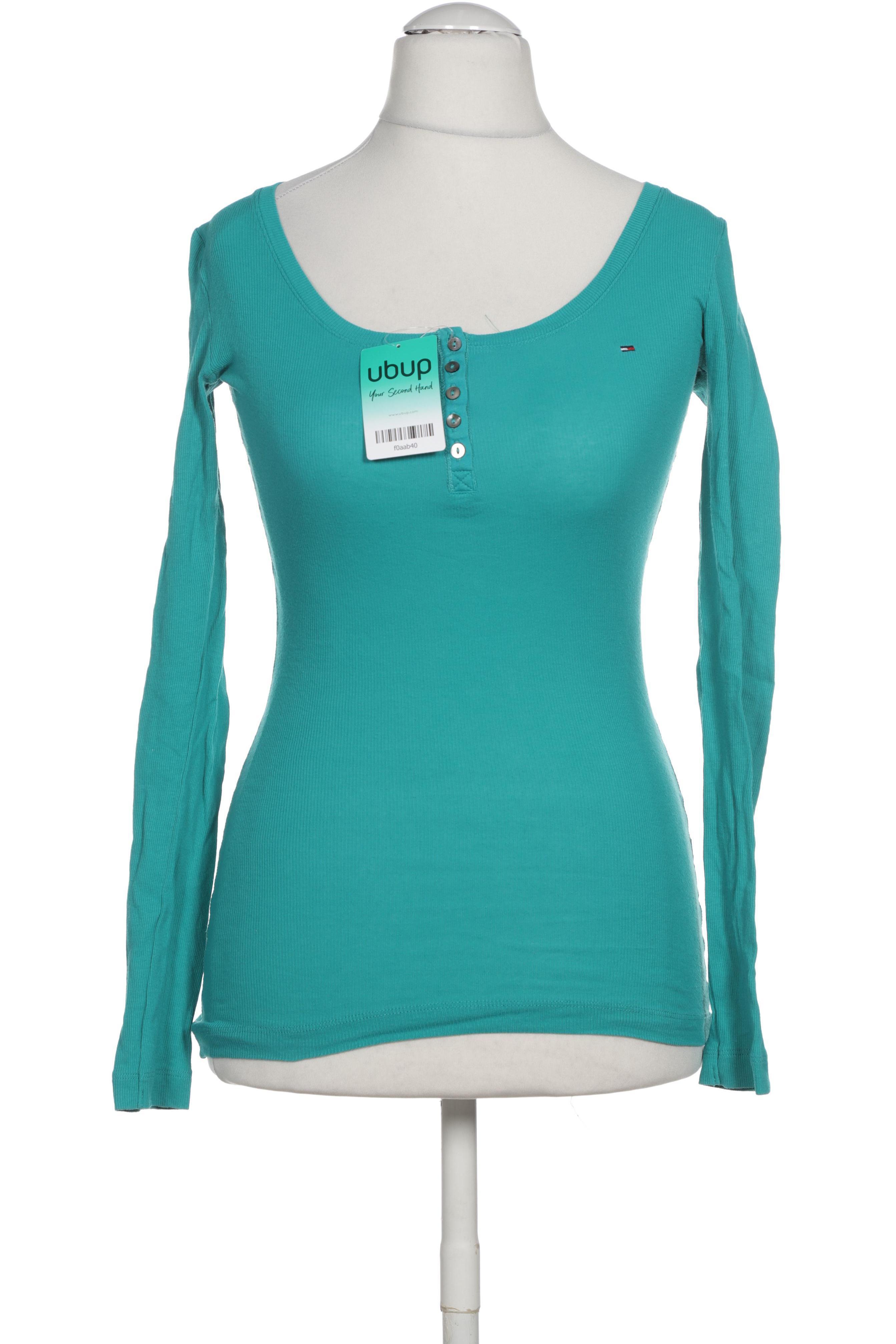 

Hilfiger Denim Damen Langarmshirt, türkis, Gr.
