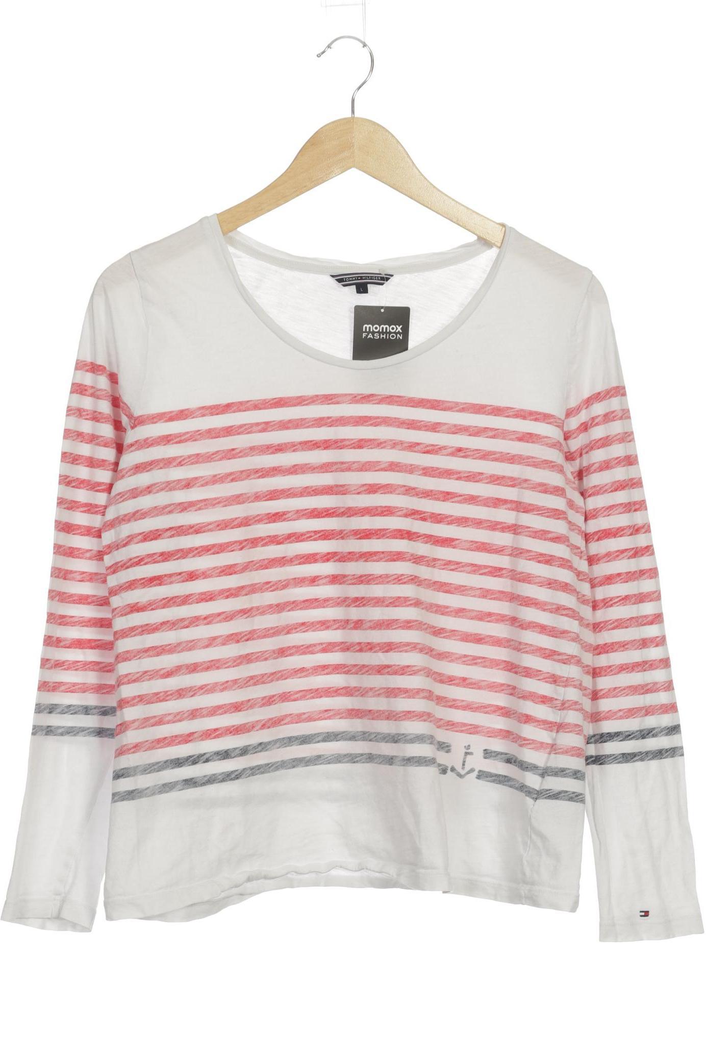 

Tommy Hilfiger Damen Langarmshirt, weiß, Gr.