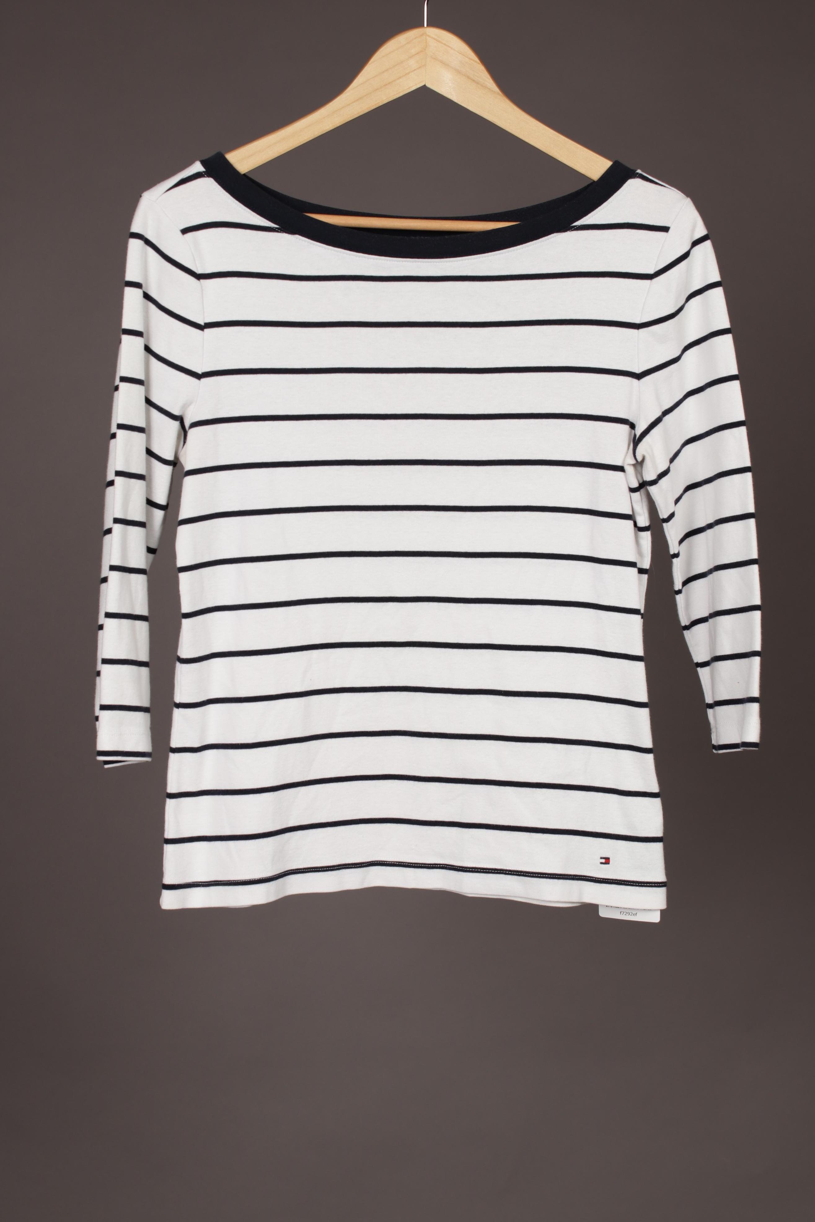 

Tommy Hilfiger Damen Langarmshirt, weiß, Gr.