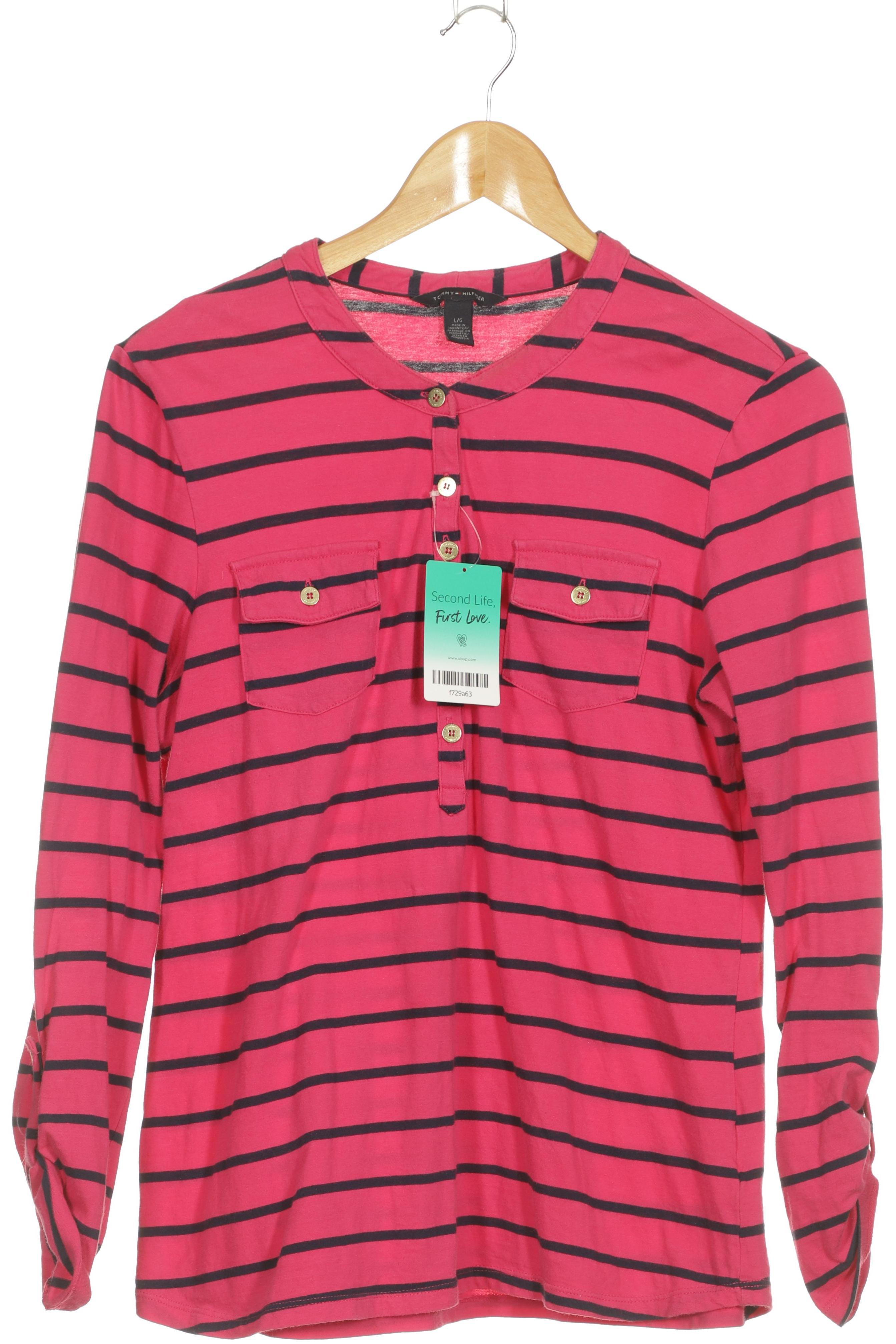 

Tommy Hilfiger Damen Langarmshirt, pink, Gr.