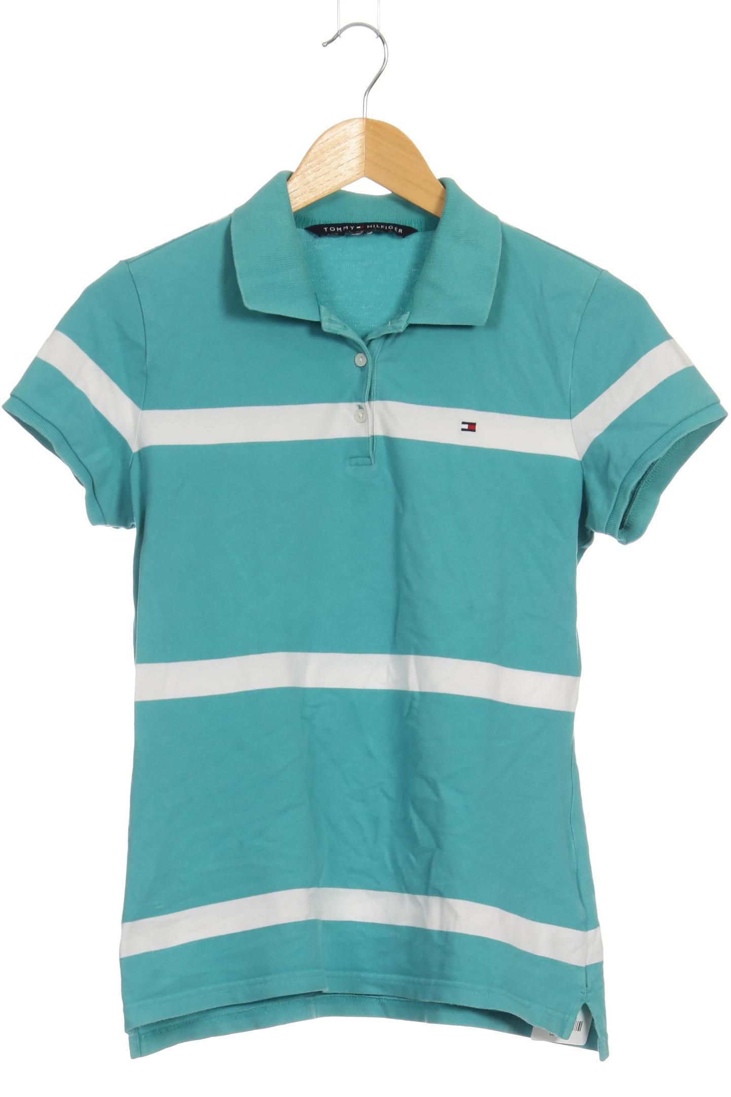 

Tommy Hilfiger Damen Poloshirt, türkis, Gr.