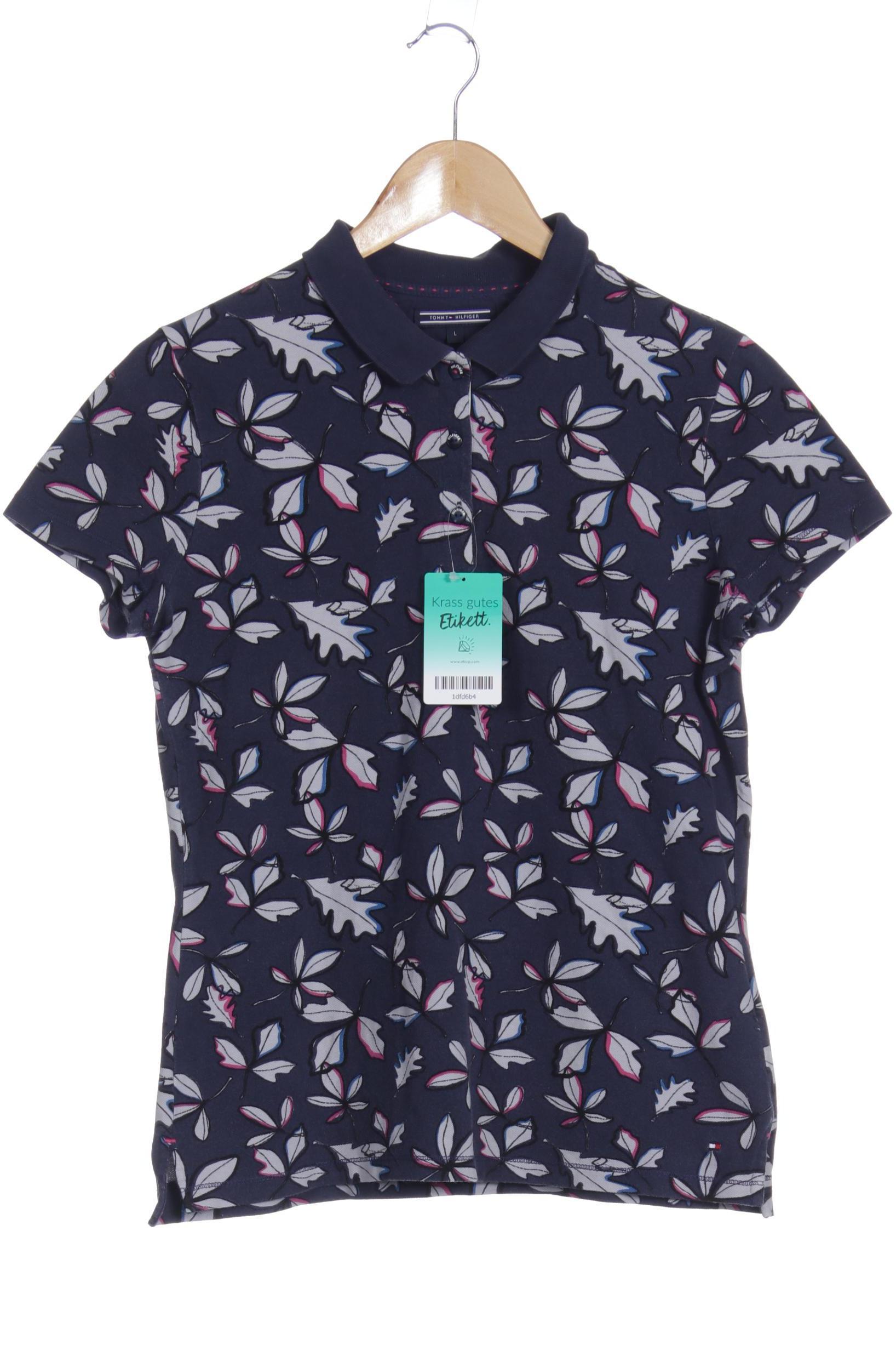

Tommy Hilfiger Damen Poloshirt, blau, Gr.