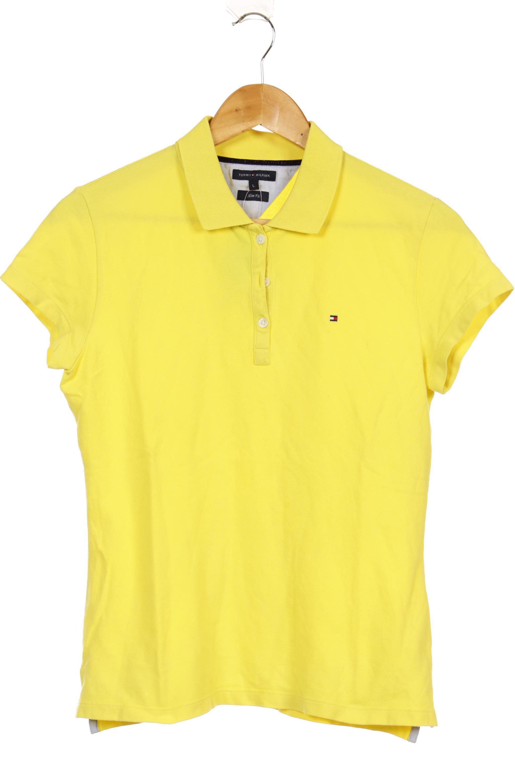 

Tommy Hilfiger Damen Poloshirt, gelb, Gr.