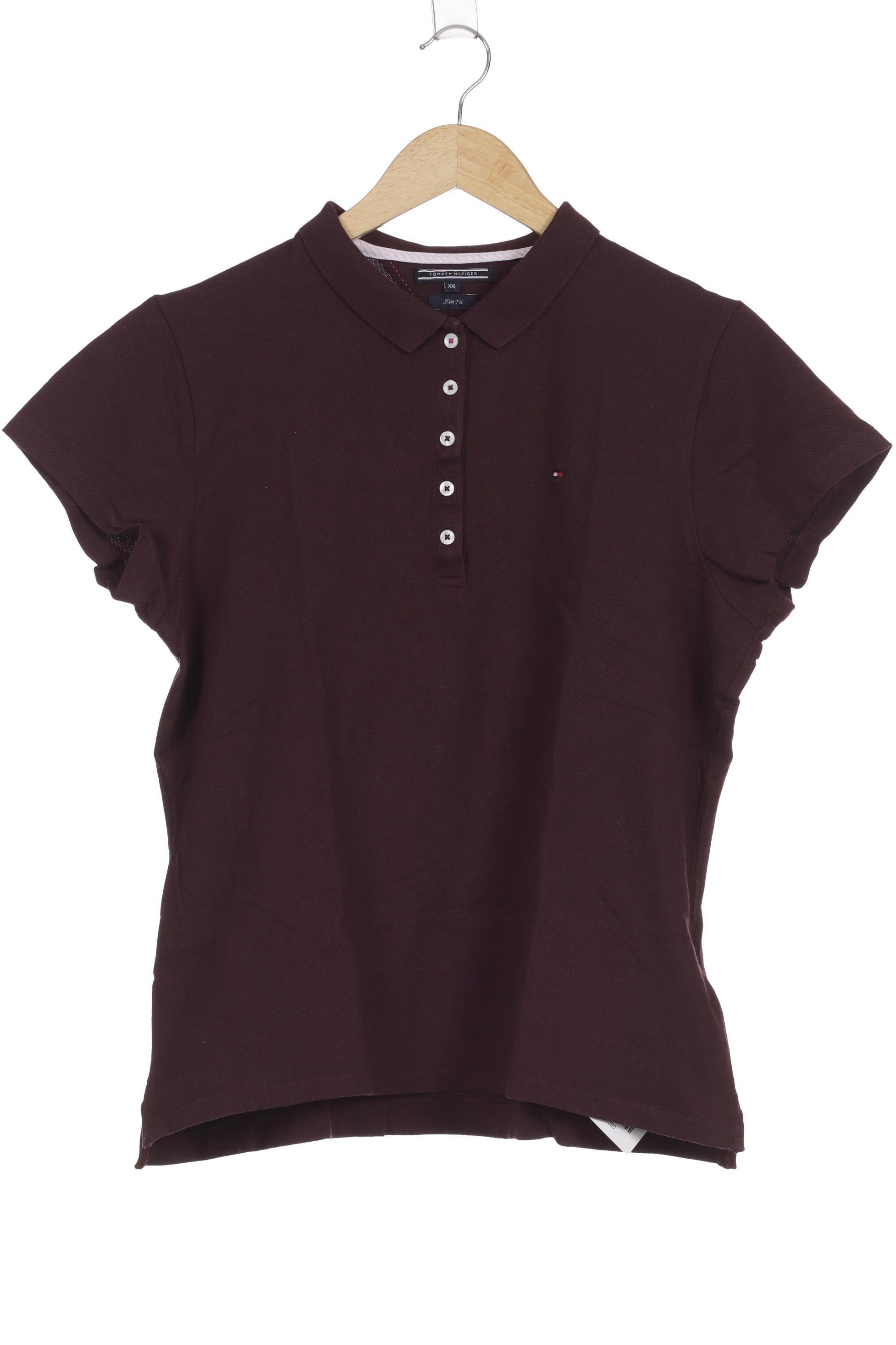 

Tommy Hilfiger Damen Poloshirt, lila, Gr.