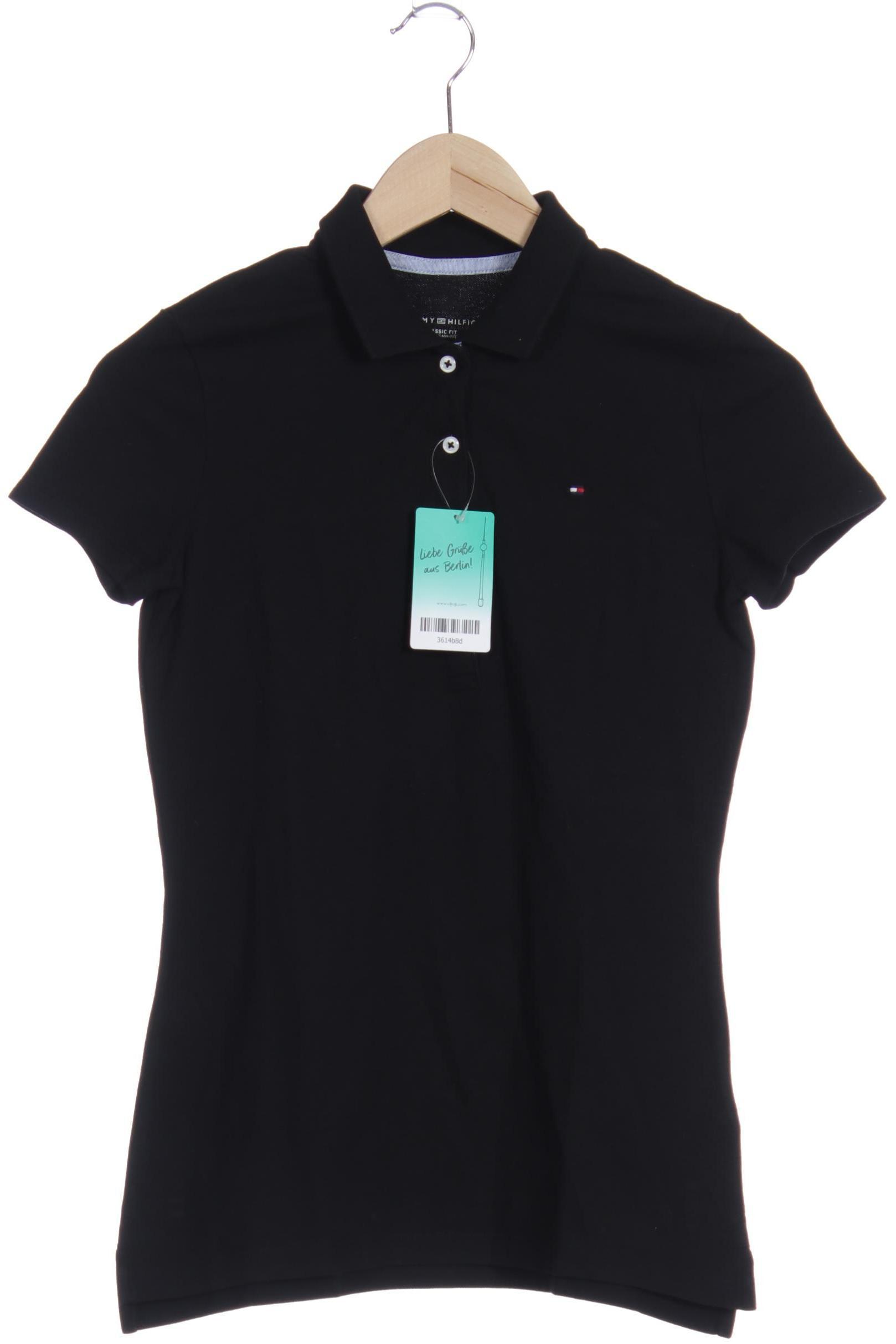 

Tommy Hilfiger Damen Poloshirt, schwarz, Gr.