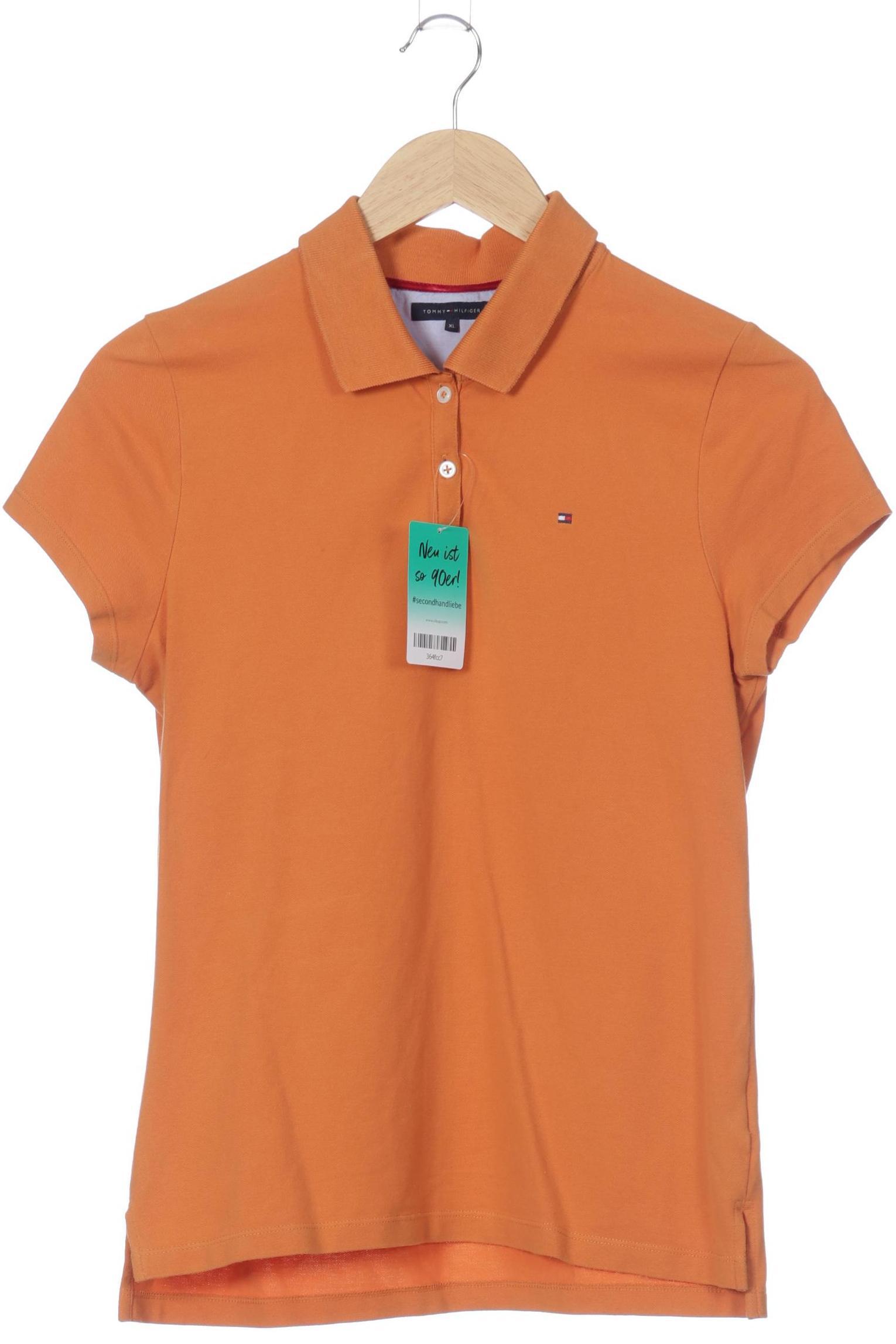 

Tommy Hilfiger Damen Poloshirt, orange, Gr.
